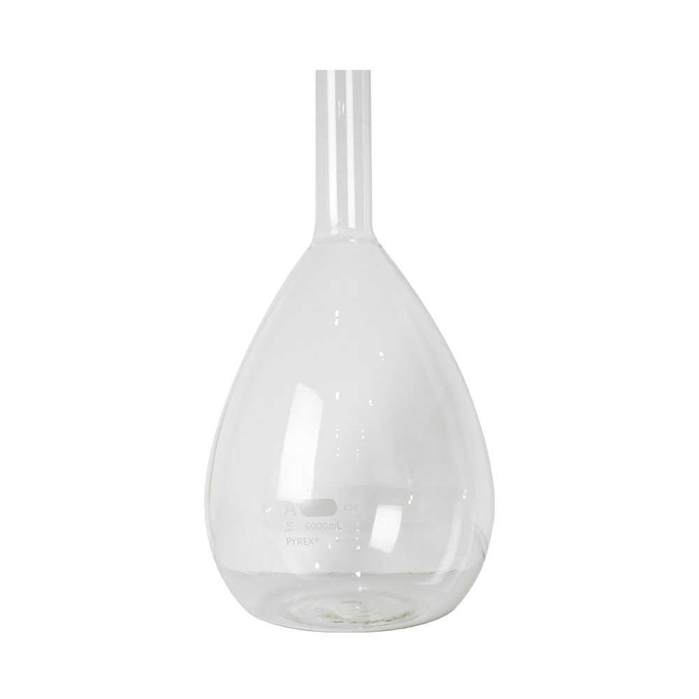 MATRAZ VOLUMÉTRICO DE 6 l CLASE A ASTm. PYREX