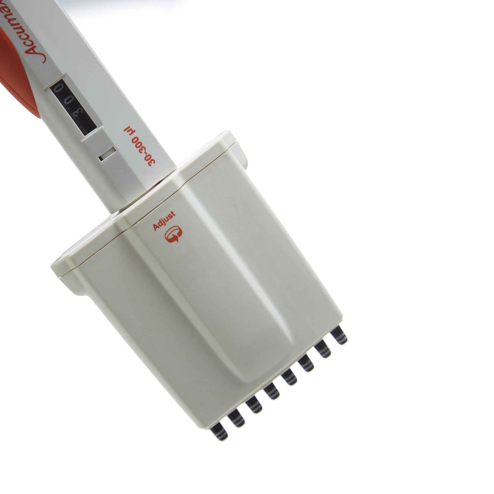 MICROPIPETA DE 30 A 300µL 8 CANALES. ACCUMAX