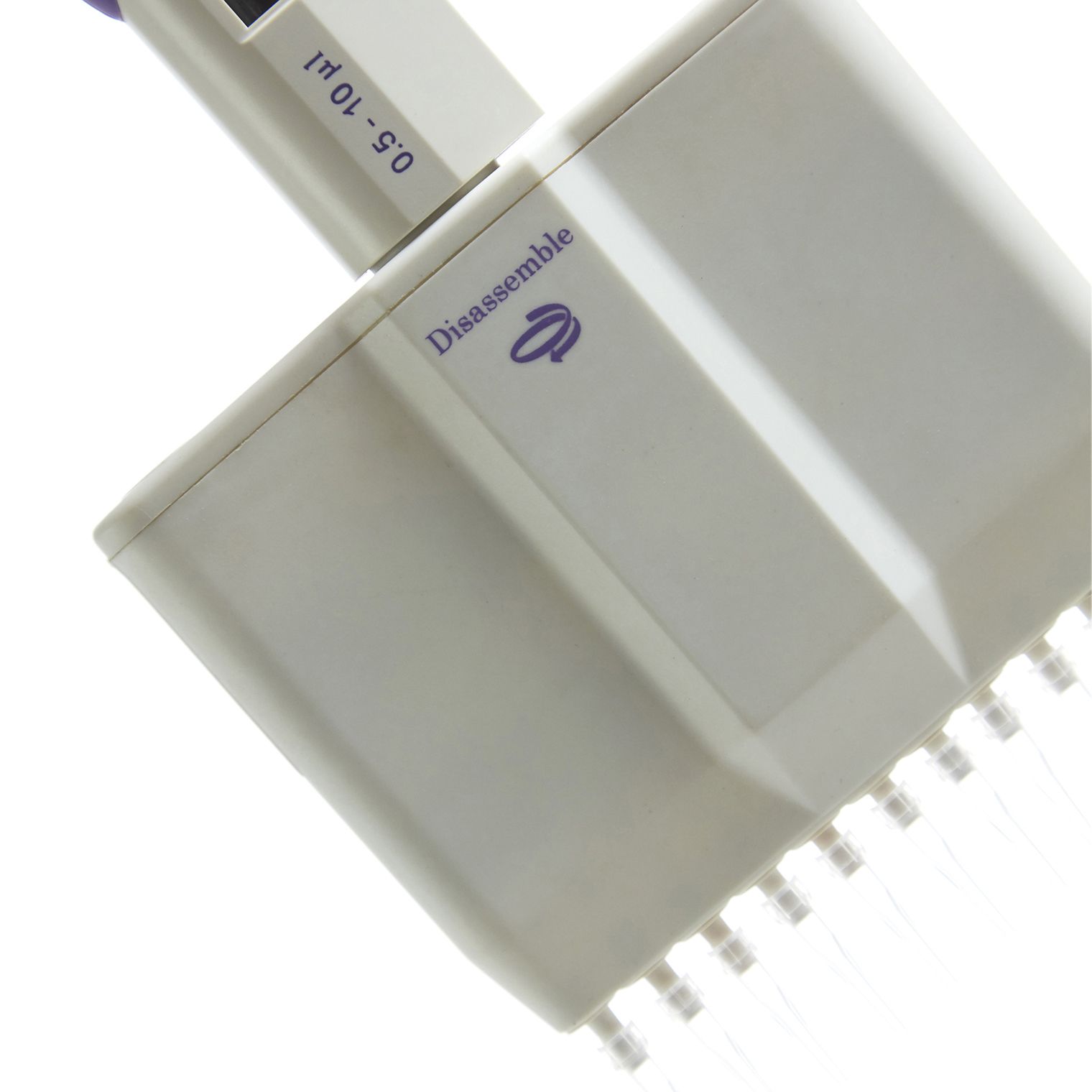 MICROPIPETA DE 0.5 A 10µL 12 CANALES. ACCUMAX
