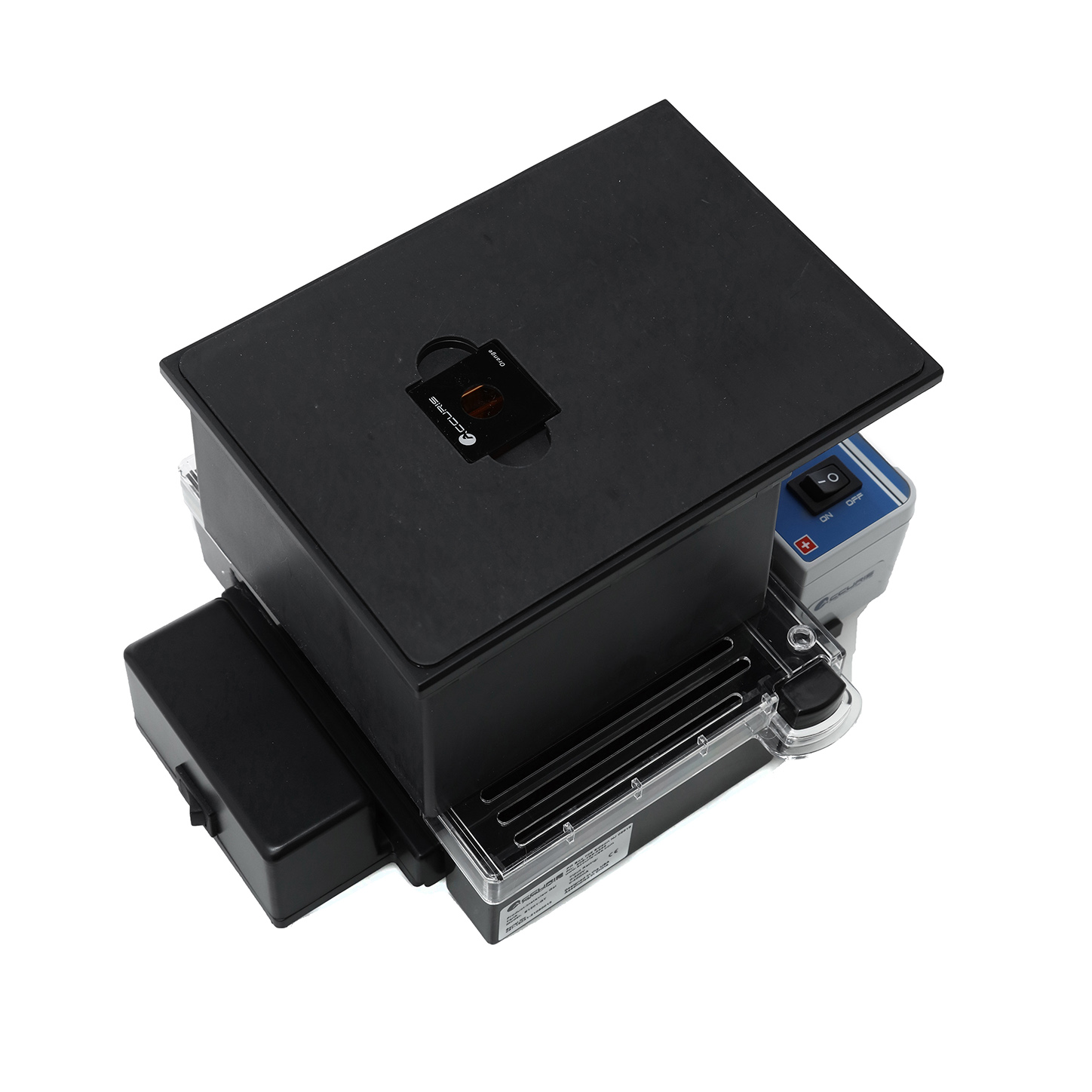 CÁMARA DE ELECTROFORESIS CON FUENTE DE PODER Y TRANSLUMINADOR. ACCURIS