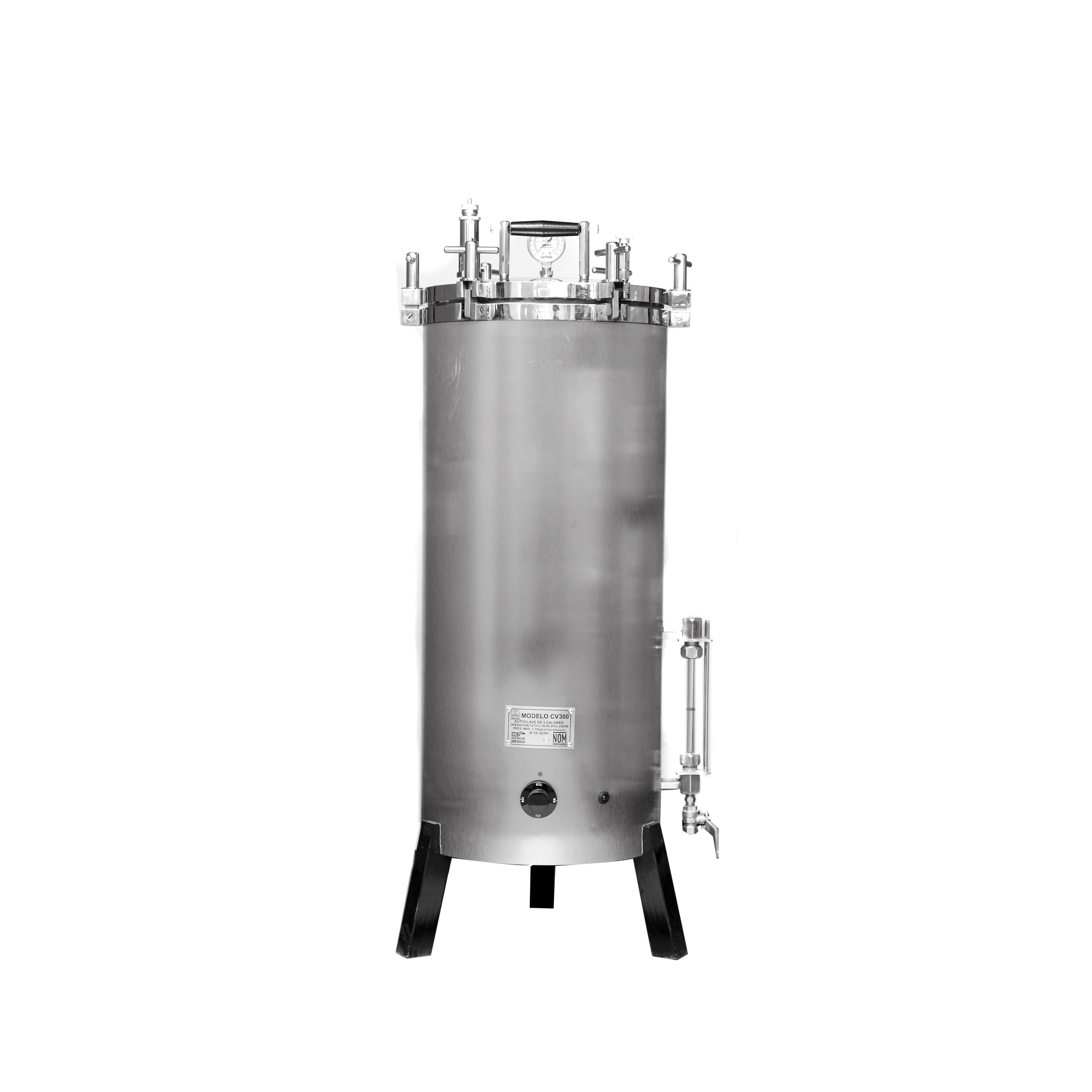 AUTOCLAVE VERTICAL DE 30 X 60cm. AESA