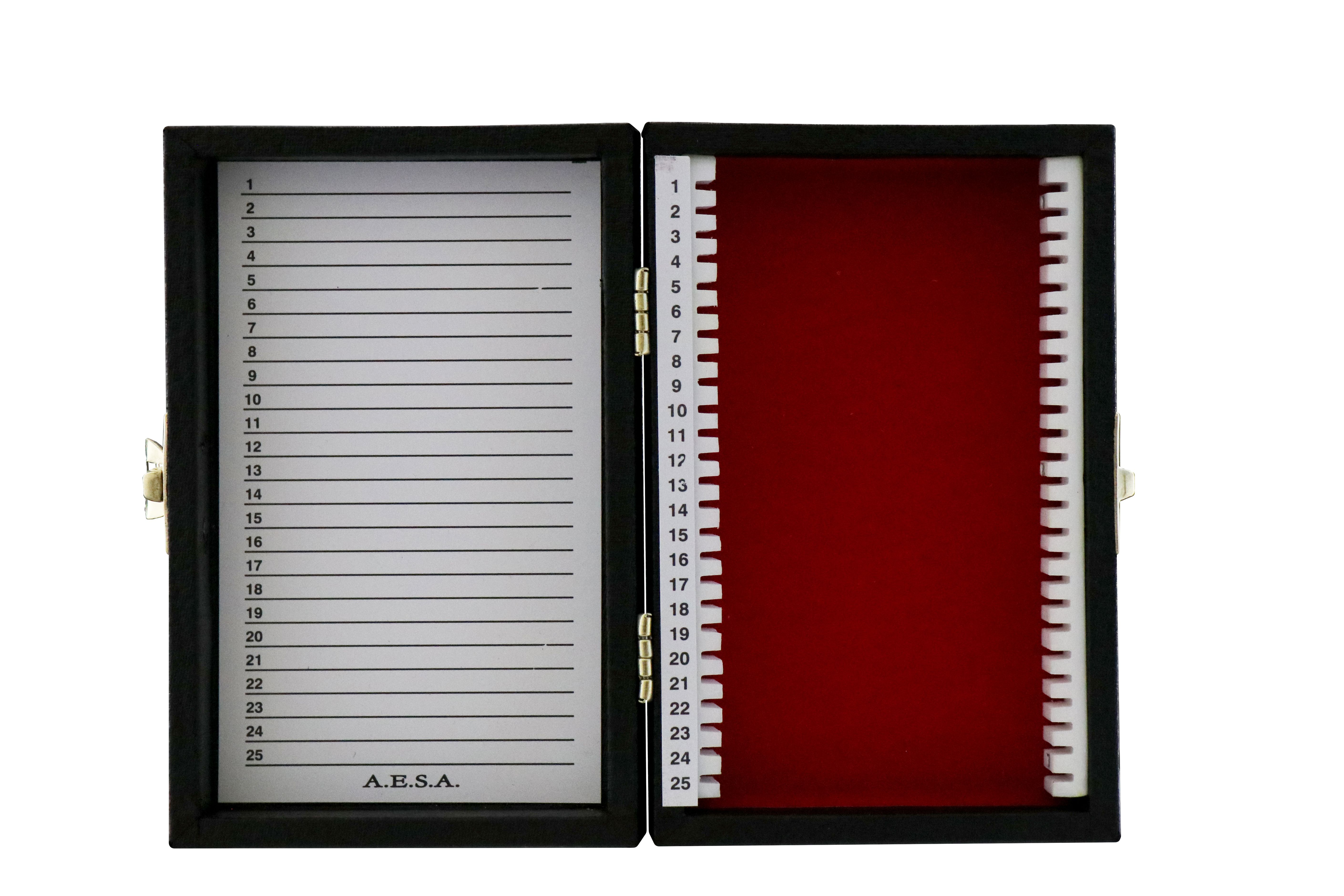 ESTUCHE PARA 25 PREPARACIONES. AESA