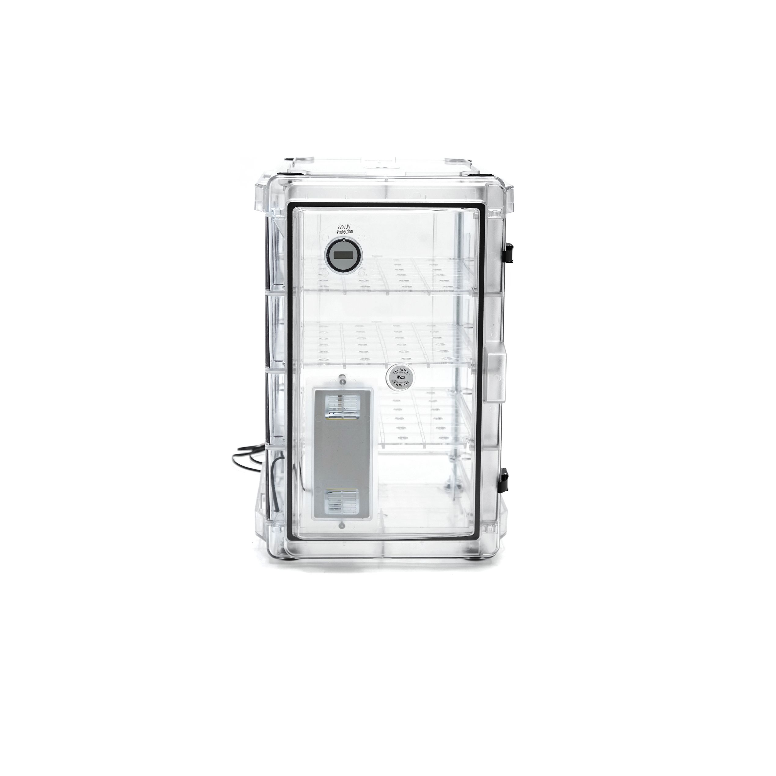 DESECADOR AUTOMÁTICO TIPO GABINETE. 3 ENTREPAÑOS. ALTURA DE 51.8cm. BEL-ART