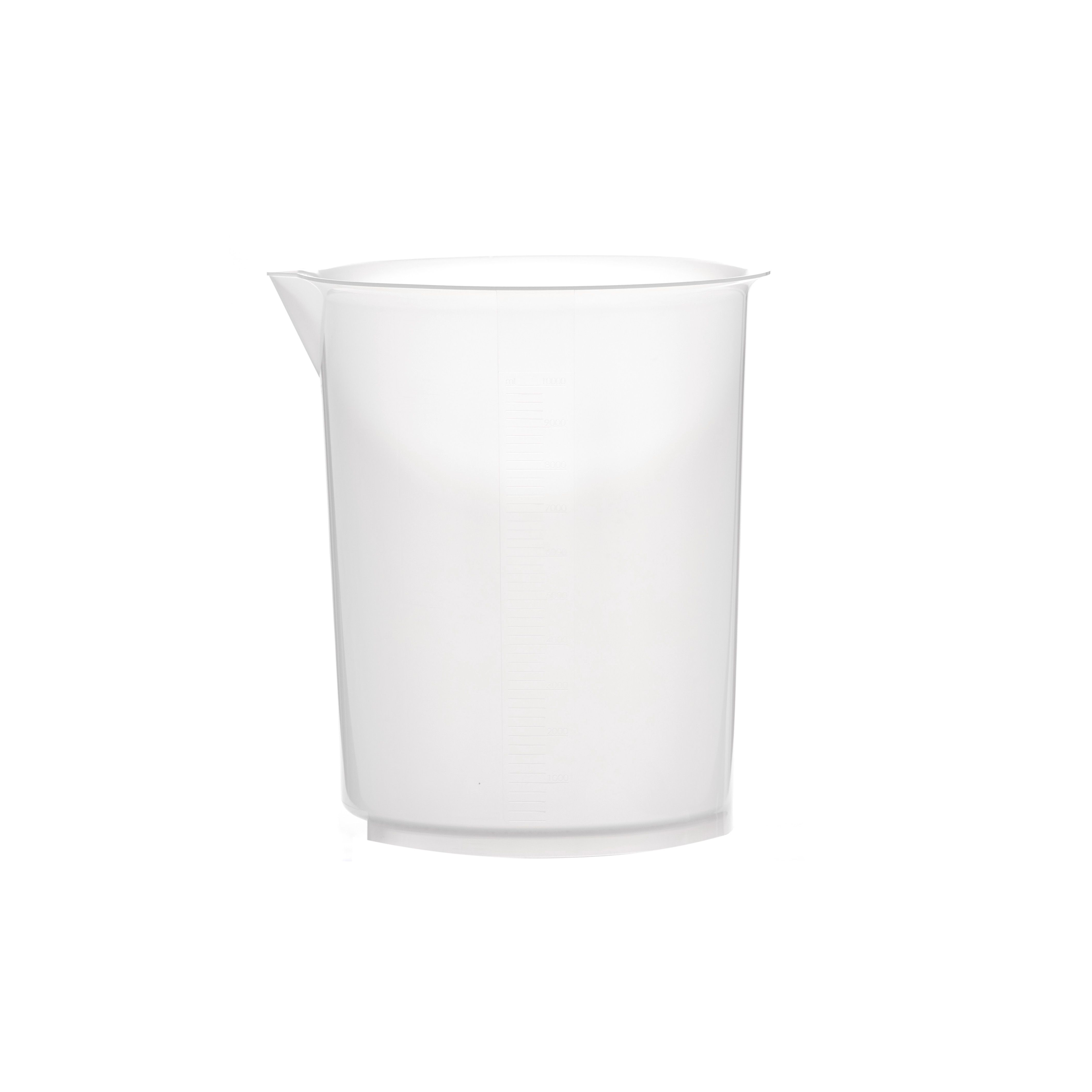 VASO DE PRECIPITADO DE PLÁSTICO DE 10l. BEL-ART