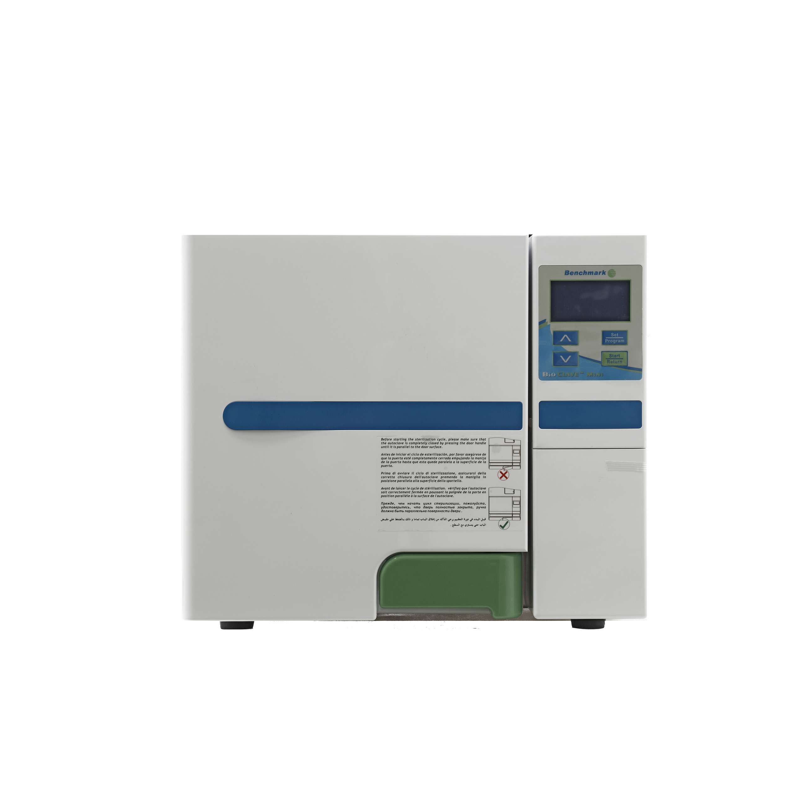 AUTOCLAVE AUTOMÁTICA DE MESA DE 8l. BENCHMARK