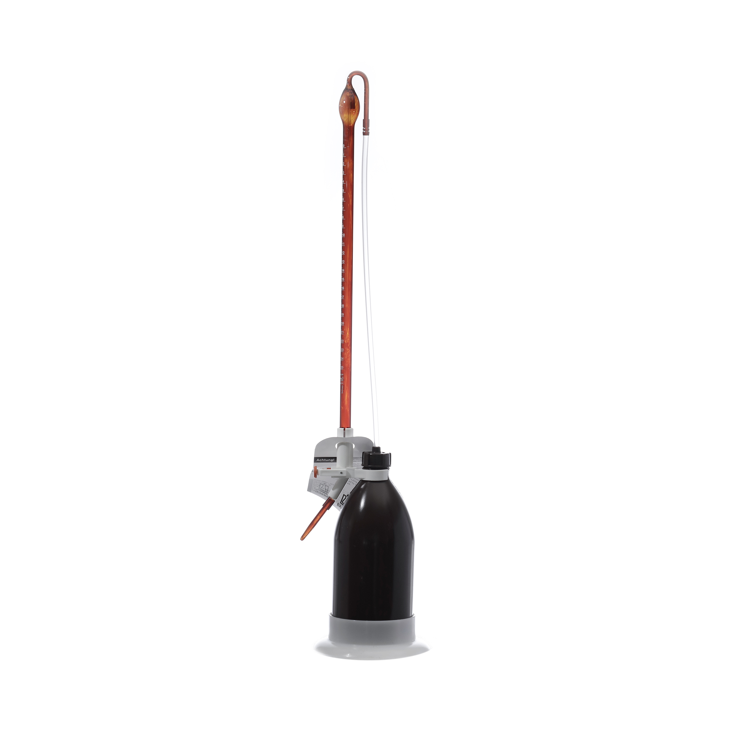 BURETA AUTOMÁTICA ÁMBAR DE 25ml. BRAND