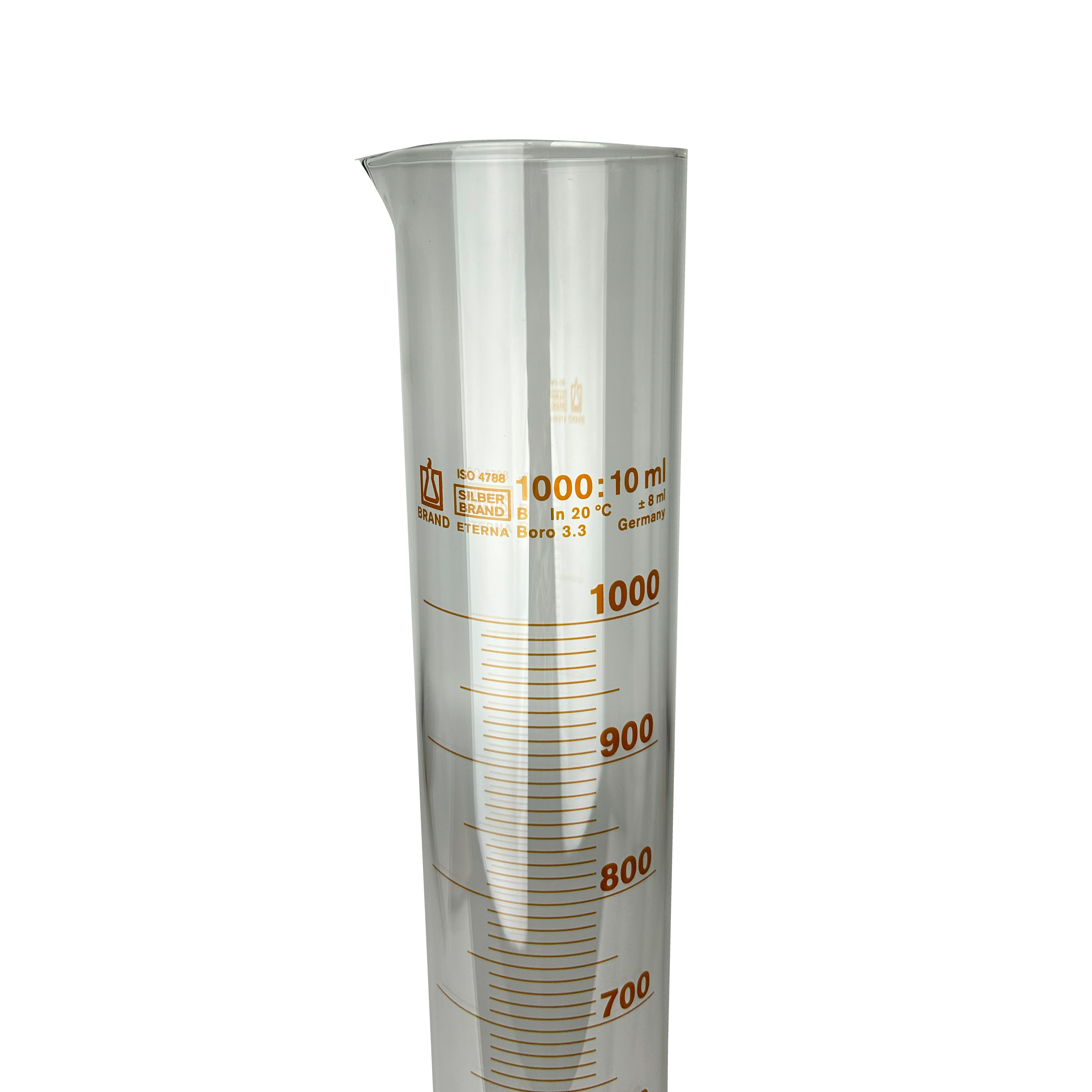 PROBETA GRADUADA SILBERBRAND ETERNA DE 1 L, CLASE B DIN. BRAND