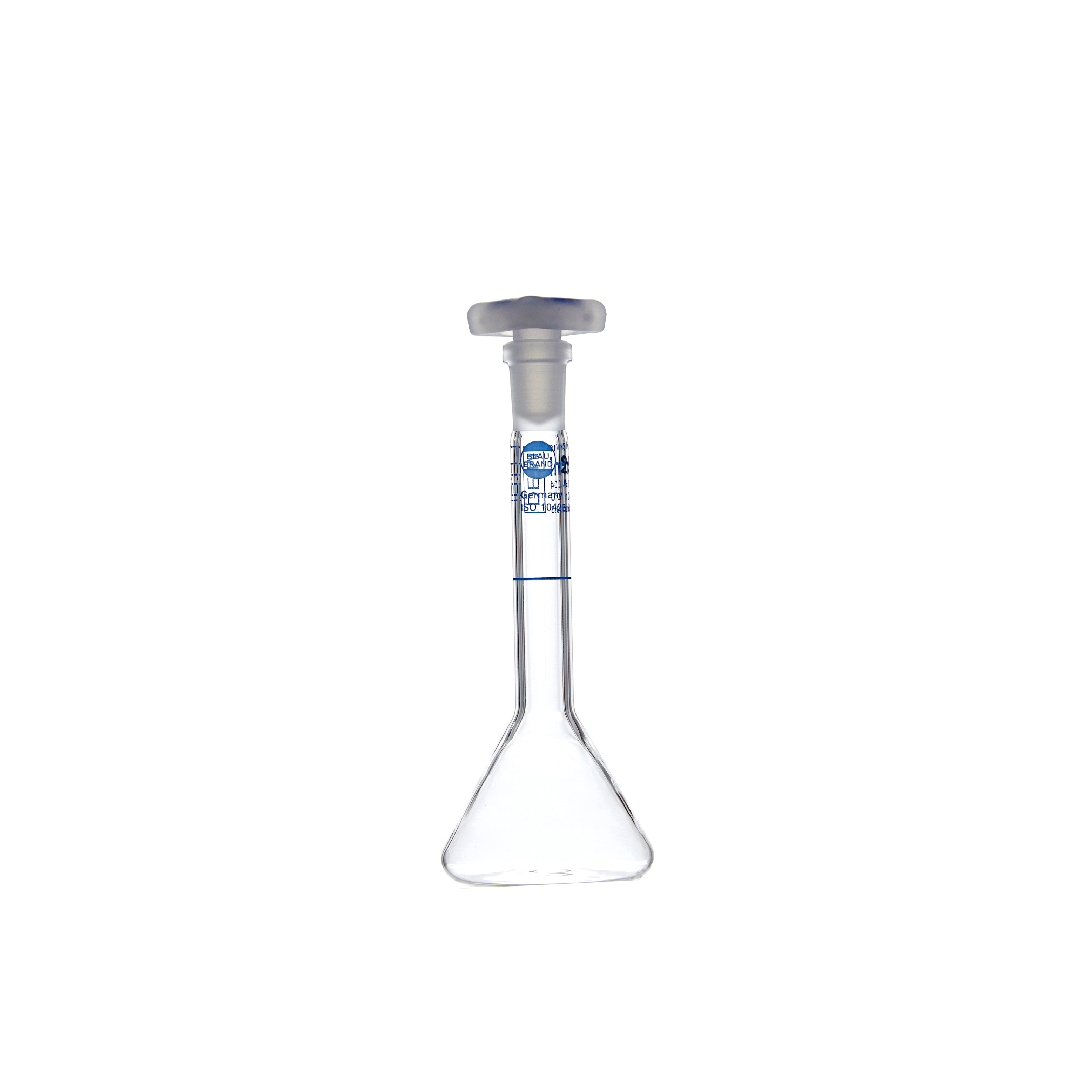 MATRAZ VOLUMÉTRICO DE 25ml CLASE A DIN. TRAPEZOIDAl. BRAND