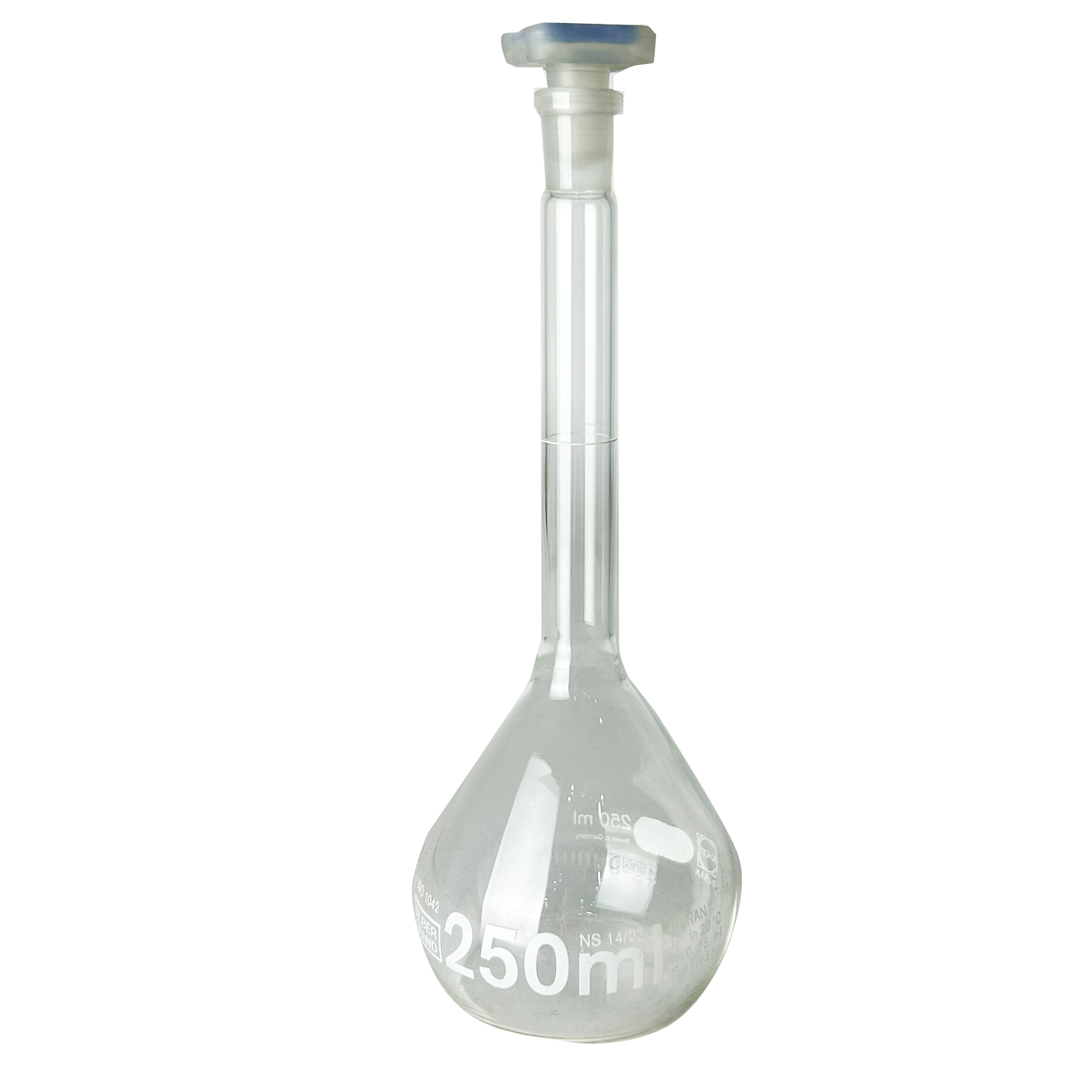 MATRAZ VOLUMÉTRICO SILBERBRAND DE 250 ml, CLASE B DIN. BRAND