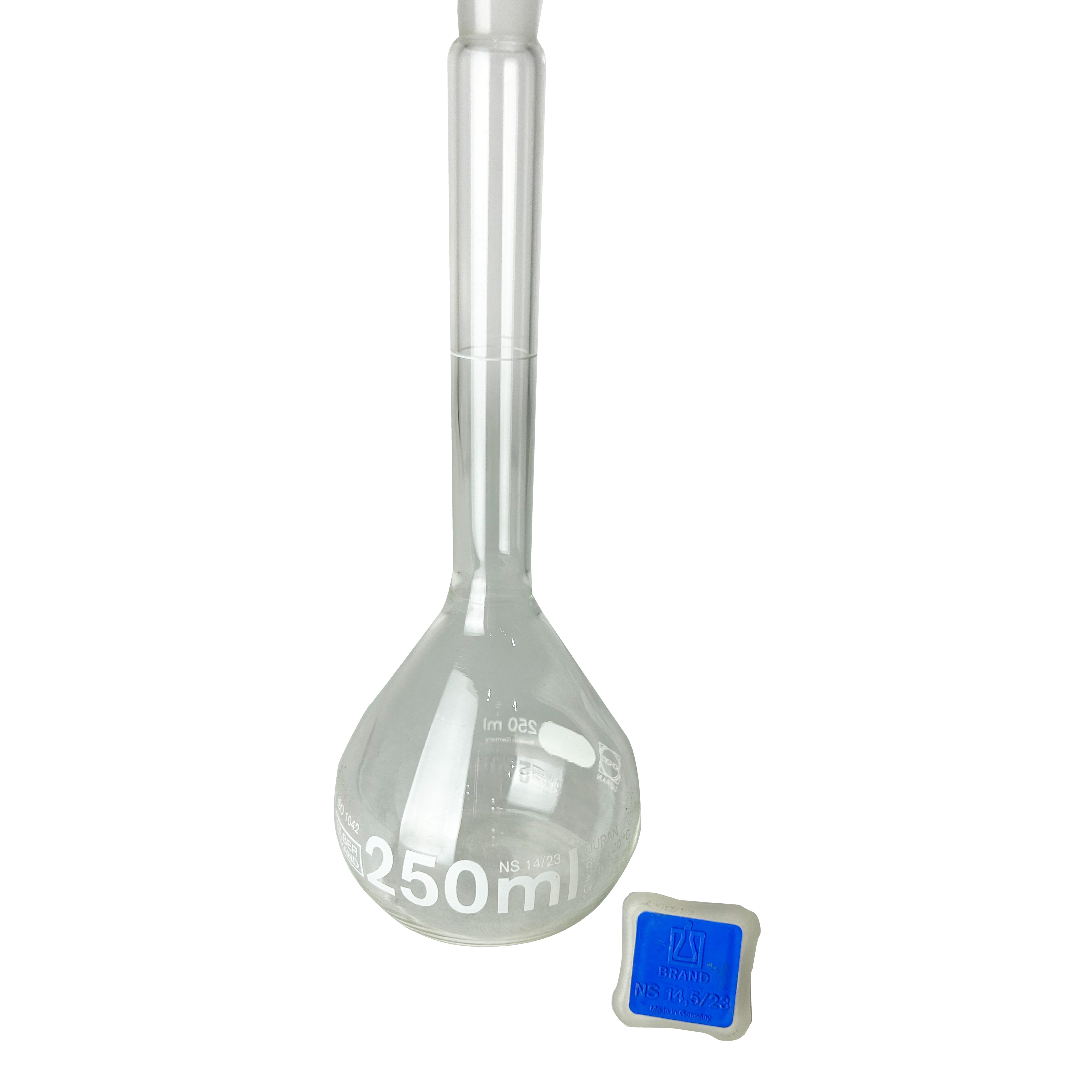 MATRAZ VOLUMÉTRICO SILBERBRAND DE 250 ml, CLASE B DIN. BRAND