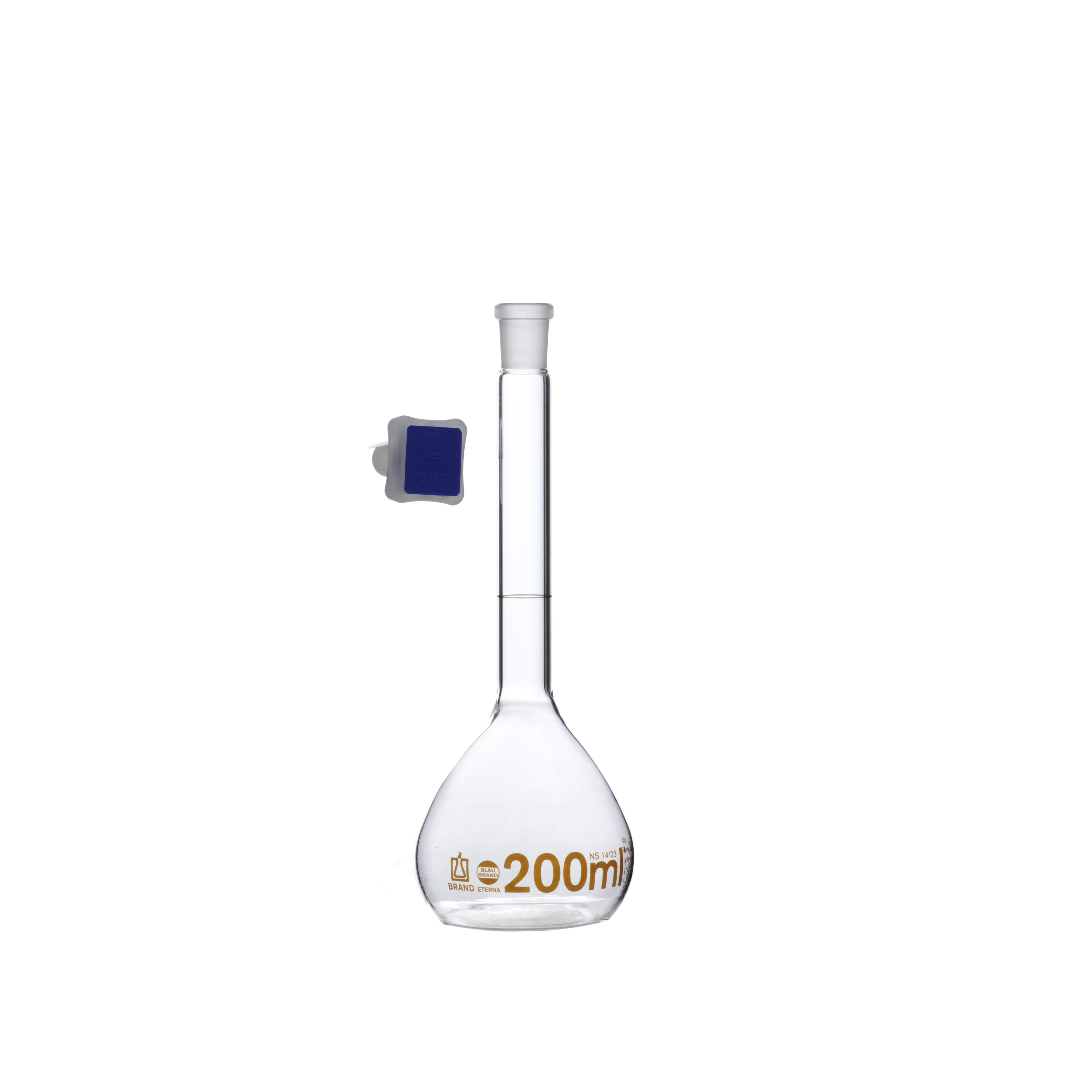 MATRAZ VOLUMÉTRICO DE 200ml CLASE A DIN. BRAND
