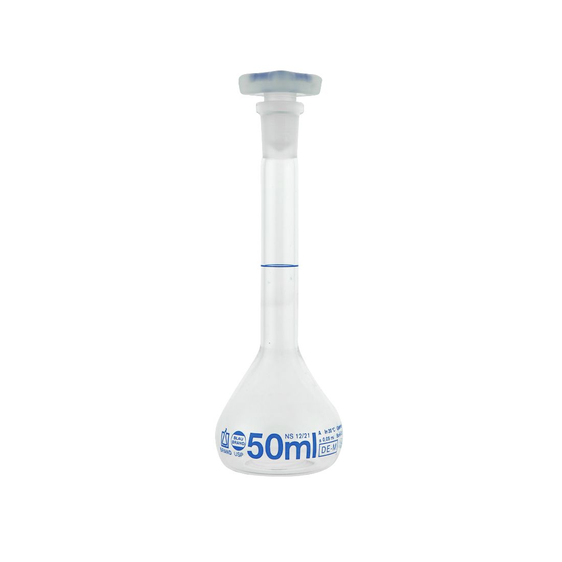 MATRAZ VOLUMÉTRICO DE 50ml USP. BRAND