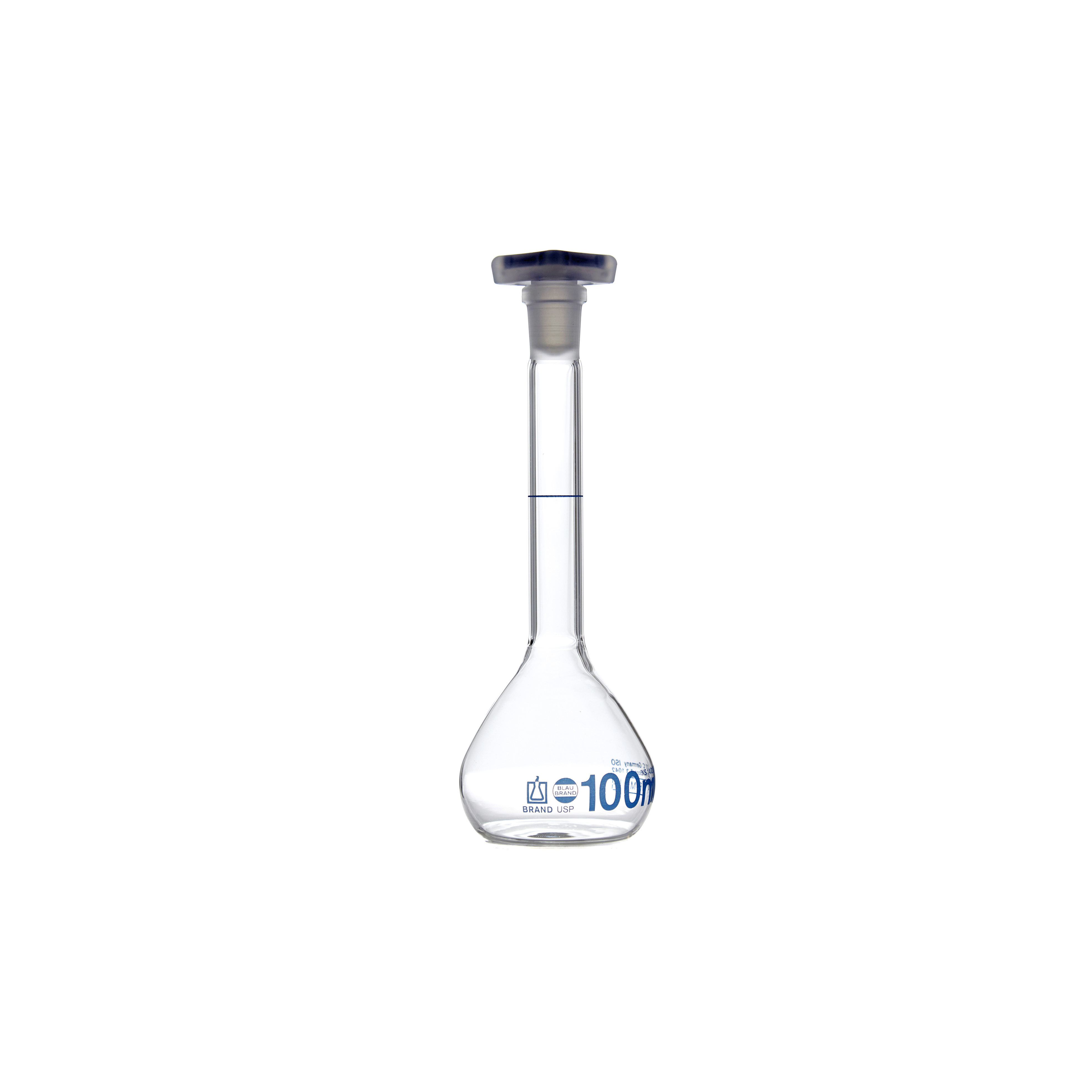 MATRAZ VOLUMÉTRICO DE 100ml USP. BRAND