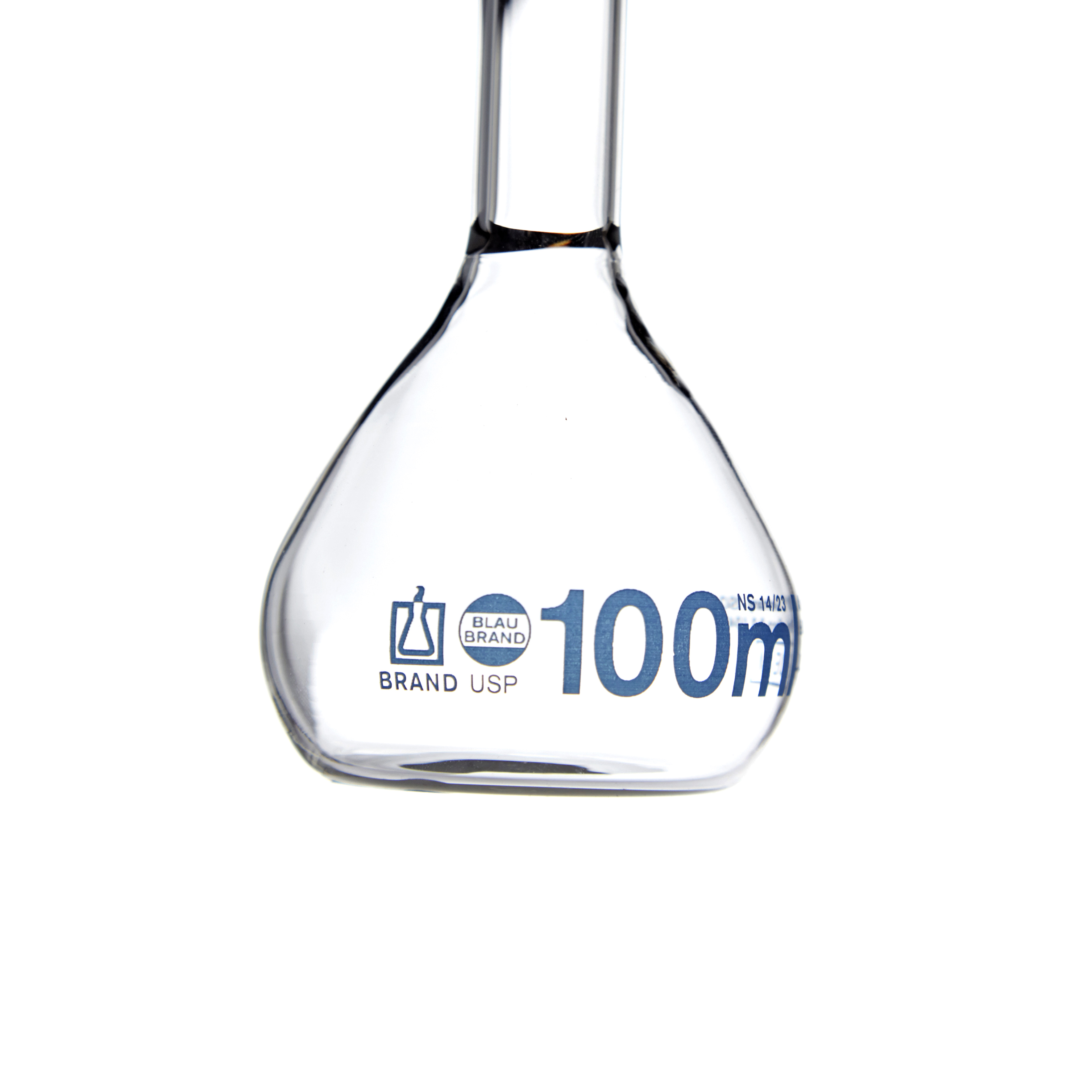 MATRAZ VOLUMÉTRICO DE 100ml USP. BRAND