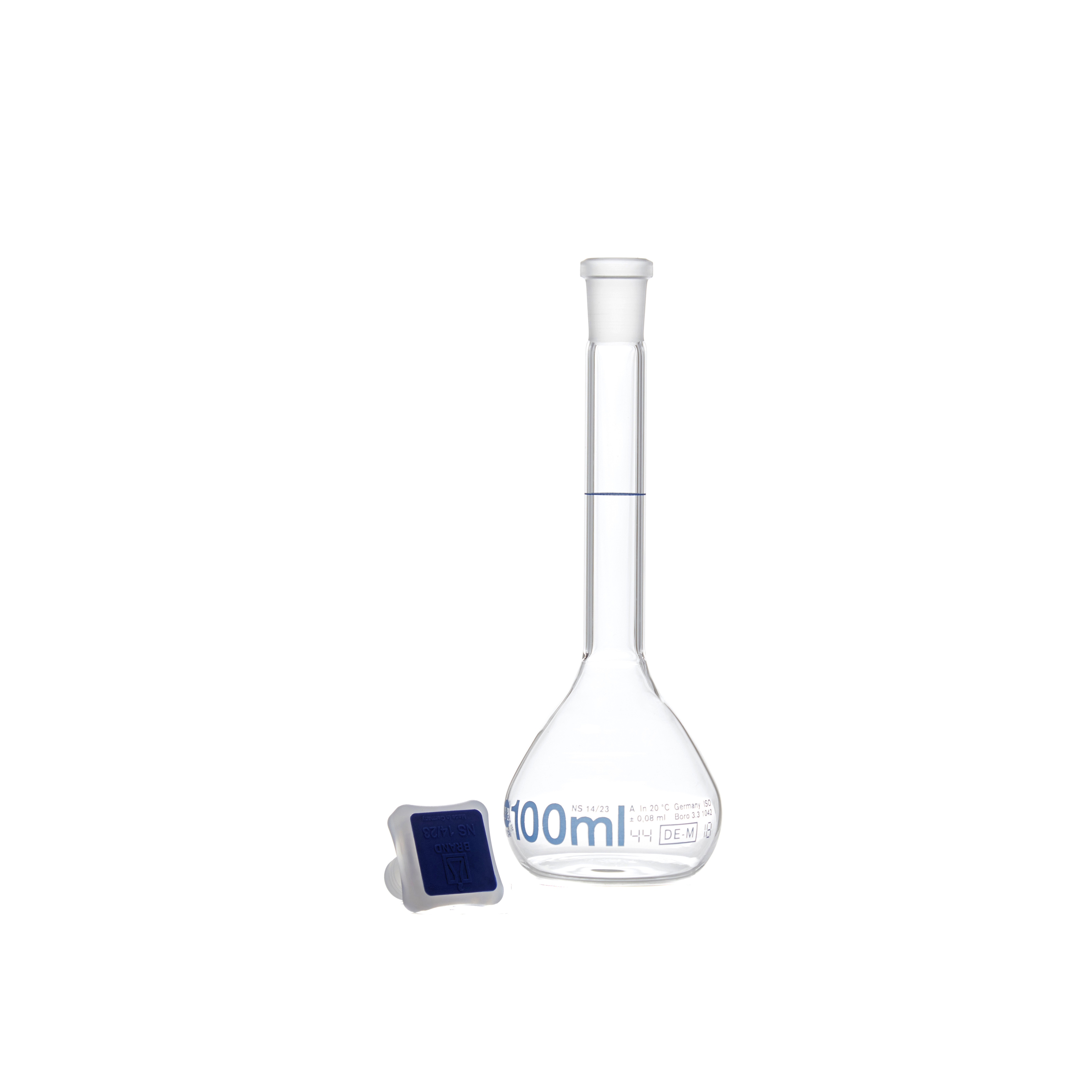 MATRAZ VOLUMÉTRICO DE 100ml USP. BRAND