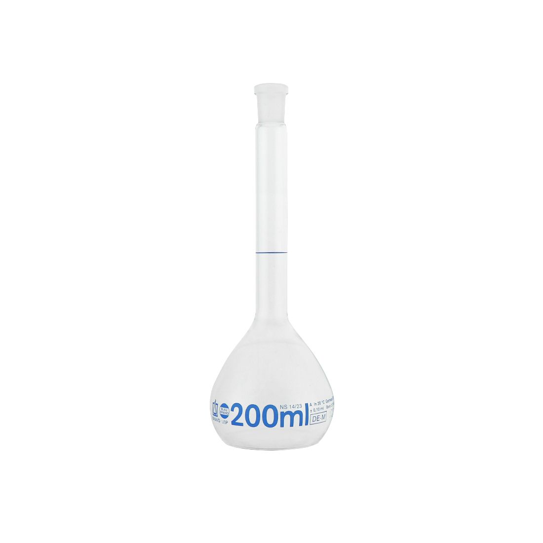 MATRAZ VOLUMÉTRICO DE 200ml USP. BRAND