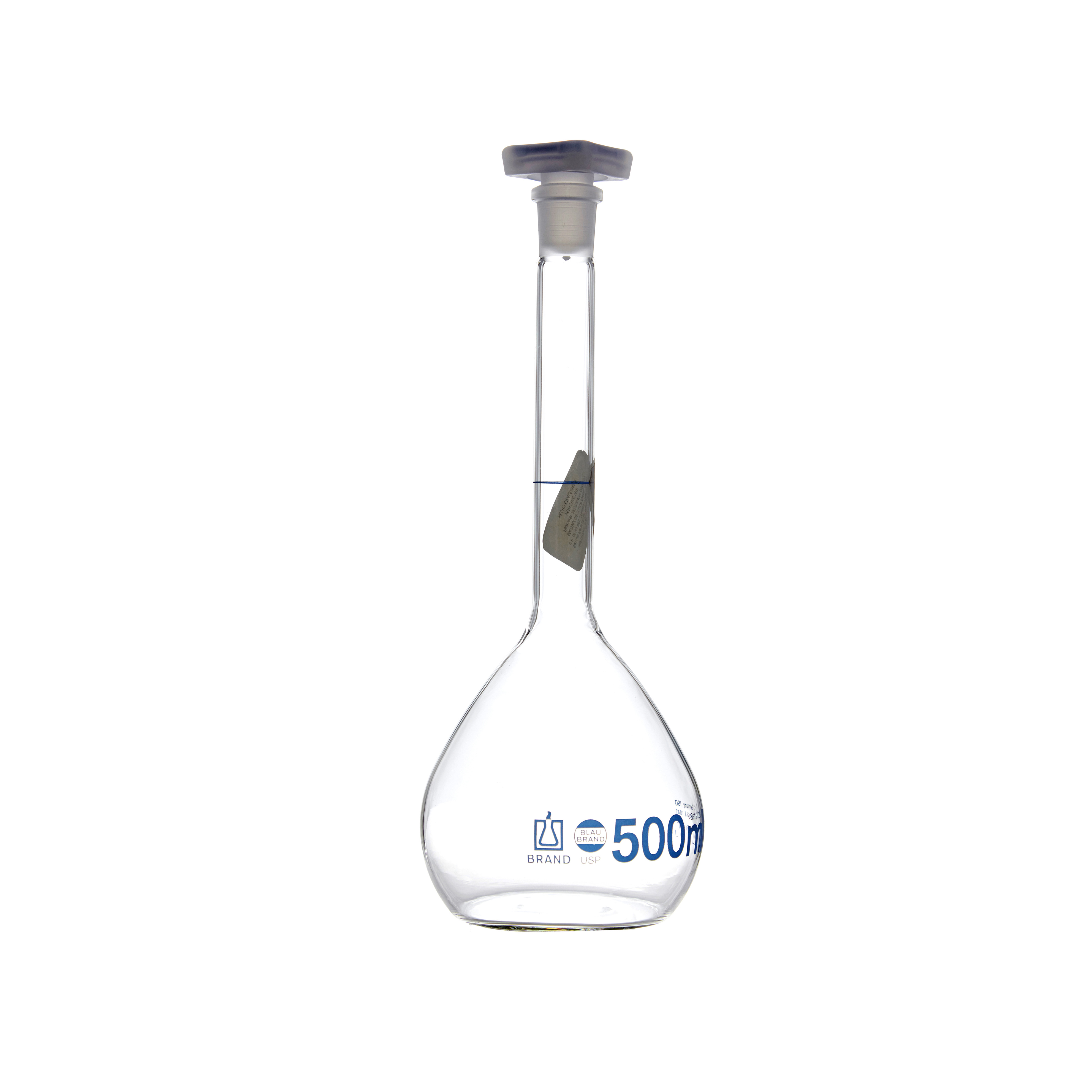 MATRAZ VOLUMÉTRICO DE 500ml USP. BRAND