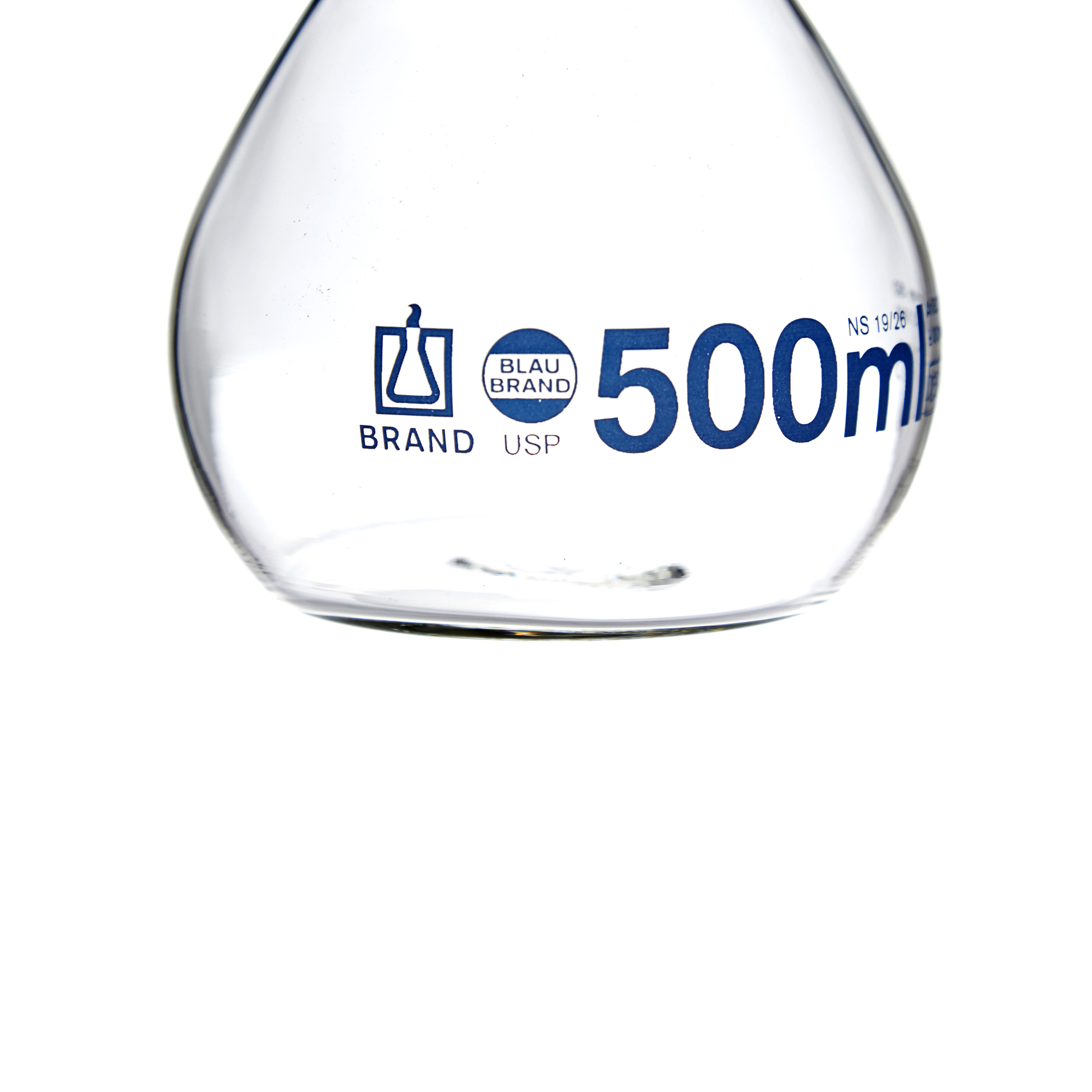 MATRAZ VOLUMÉTRICO DE 500ml USP. BRAND