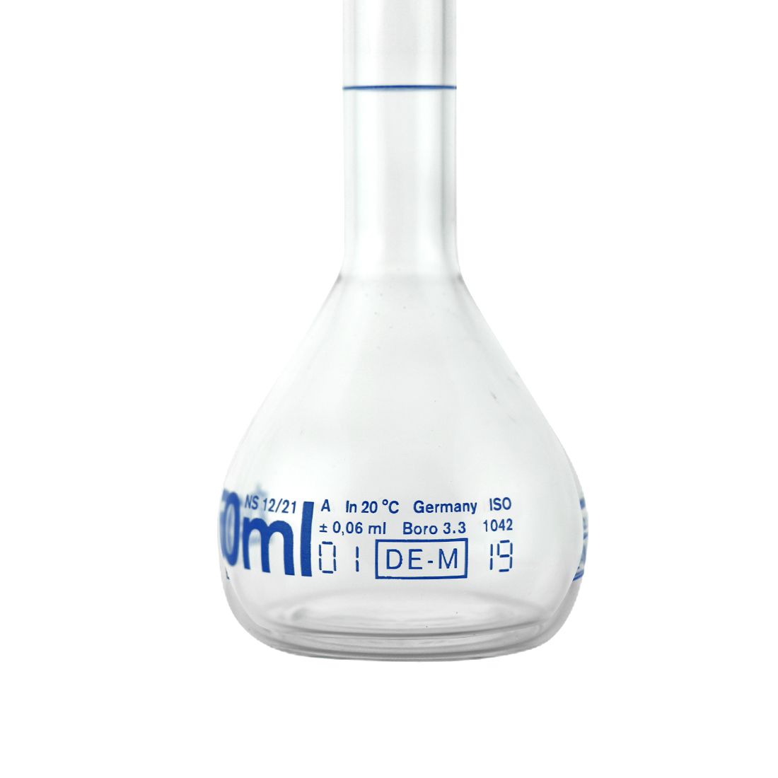 MATRAZ VOLUMÉTRICO DE 50ml CLASE A DIN. BRAND
