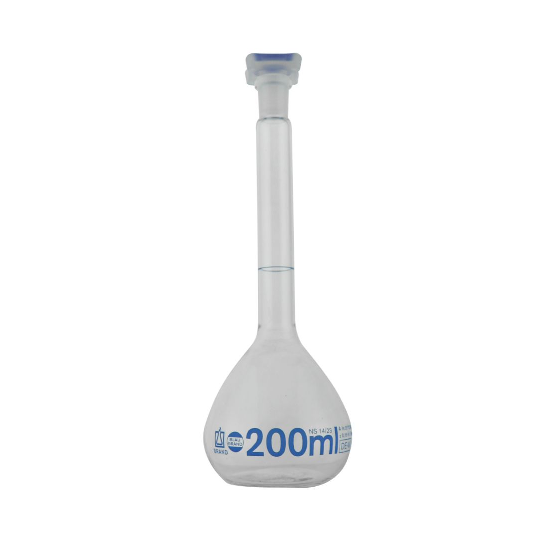 MATRAZ VOLUMÉTRICO DE 200ml CLASE A DIN. BRAND