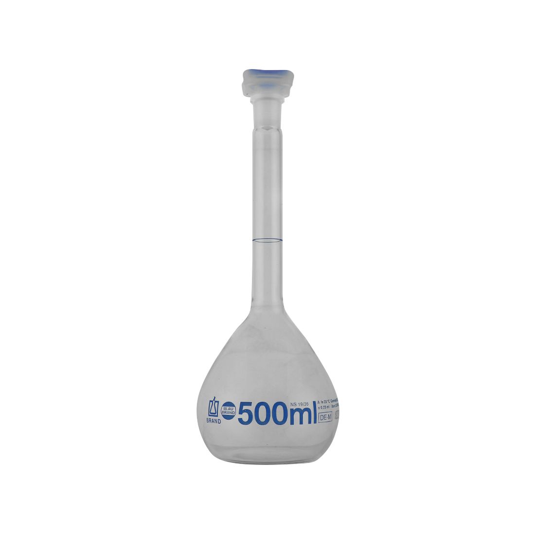 MATRAZ VOLUMÉTRICO DE 500ml CLASE A DIN. BRAND