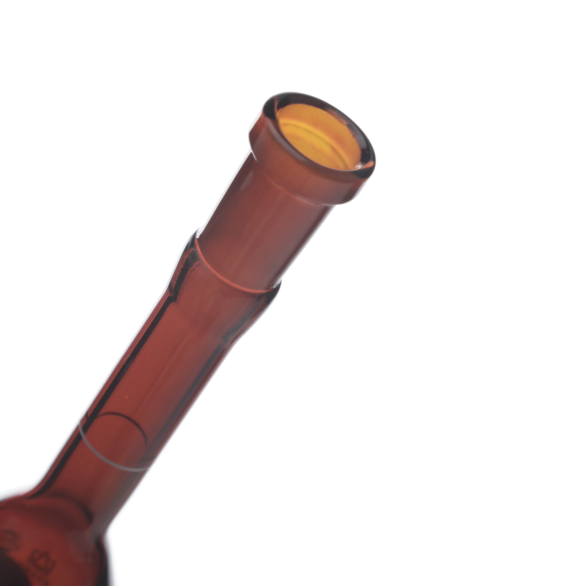 MATRAZ VOLUMÉTRICO DE 10ml USP ACTÍNICO. TAPÓN DE PLÁSTICO. BRAND