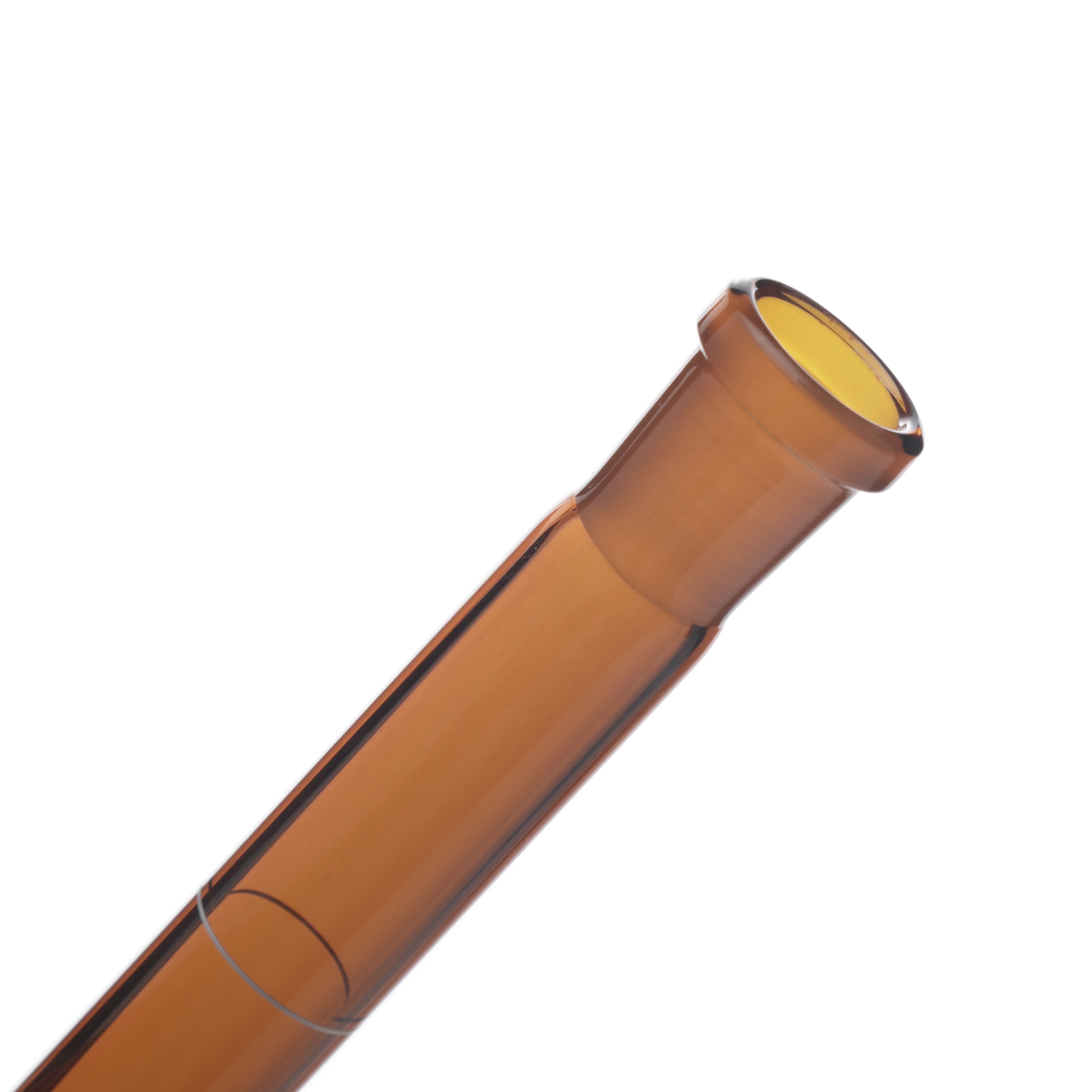 MATRAZ VOLUMÉTRICO DE 100ml USP ACTÍNICO. TAPÓN DE PLÁSTICO. BRAND