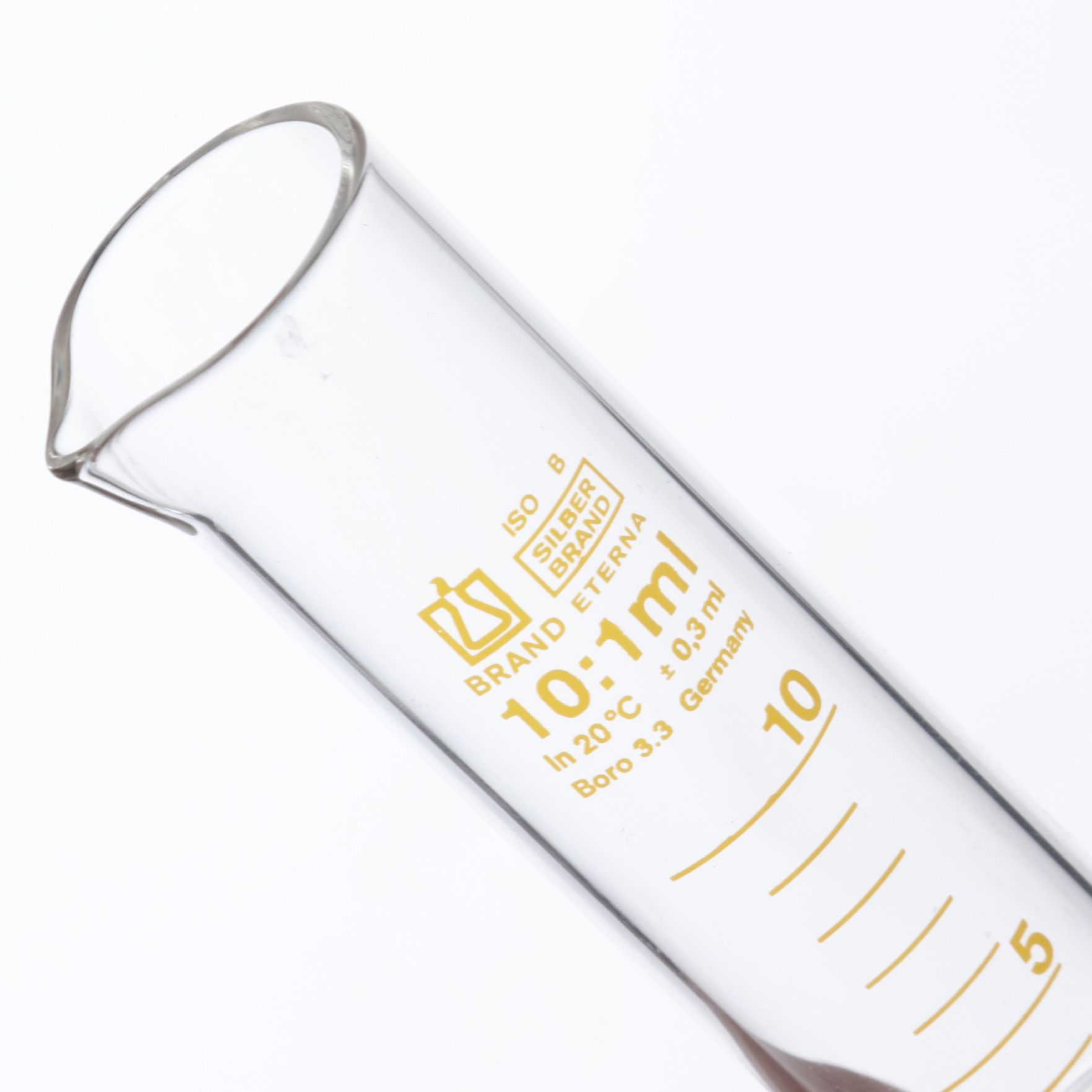 PROBETA FORMA BAJA DE 10ml. BRAND
