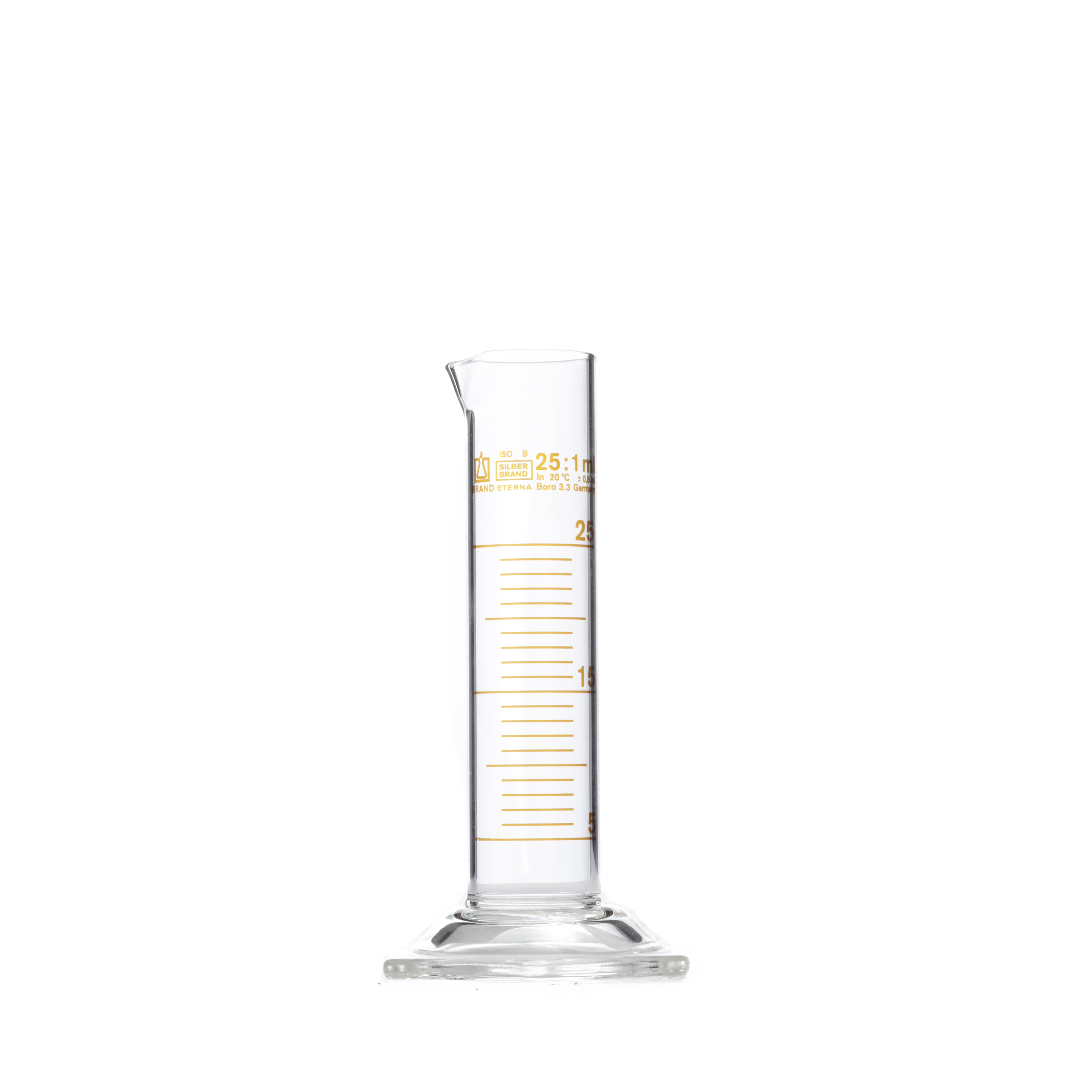 PROBETA FORMA BAJA DE 25ml. BRAND