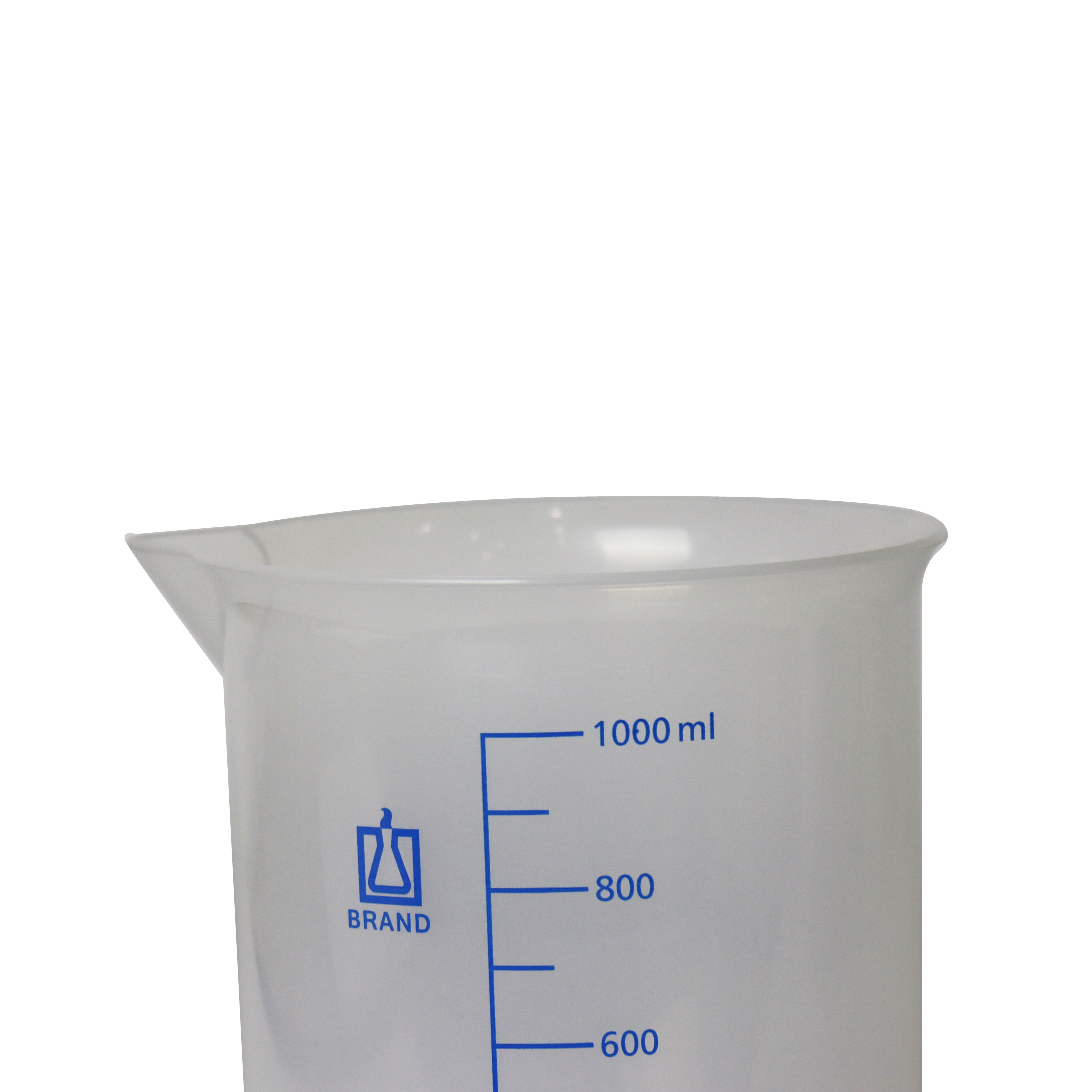 VASO DE PRECIPITADO DE PP DE 1000 ml, GRADUADO. BRAND