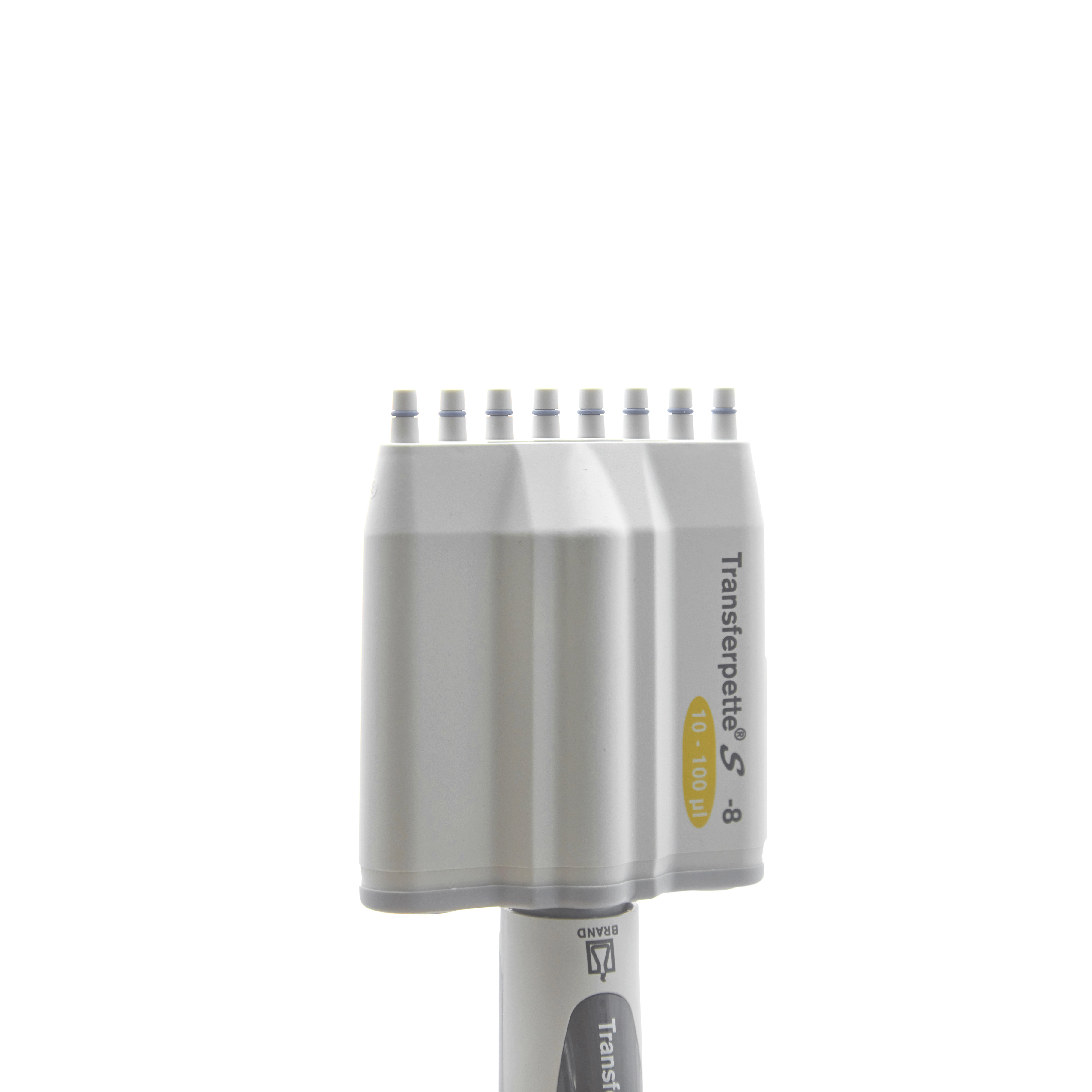 MICROPIPETA DE 10 A 100µL 8 CANALES. VOLUMEN VARIABLE BRAND