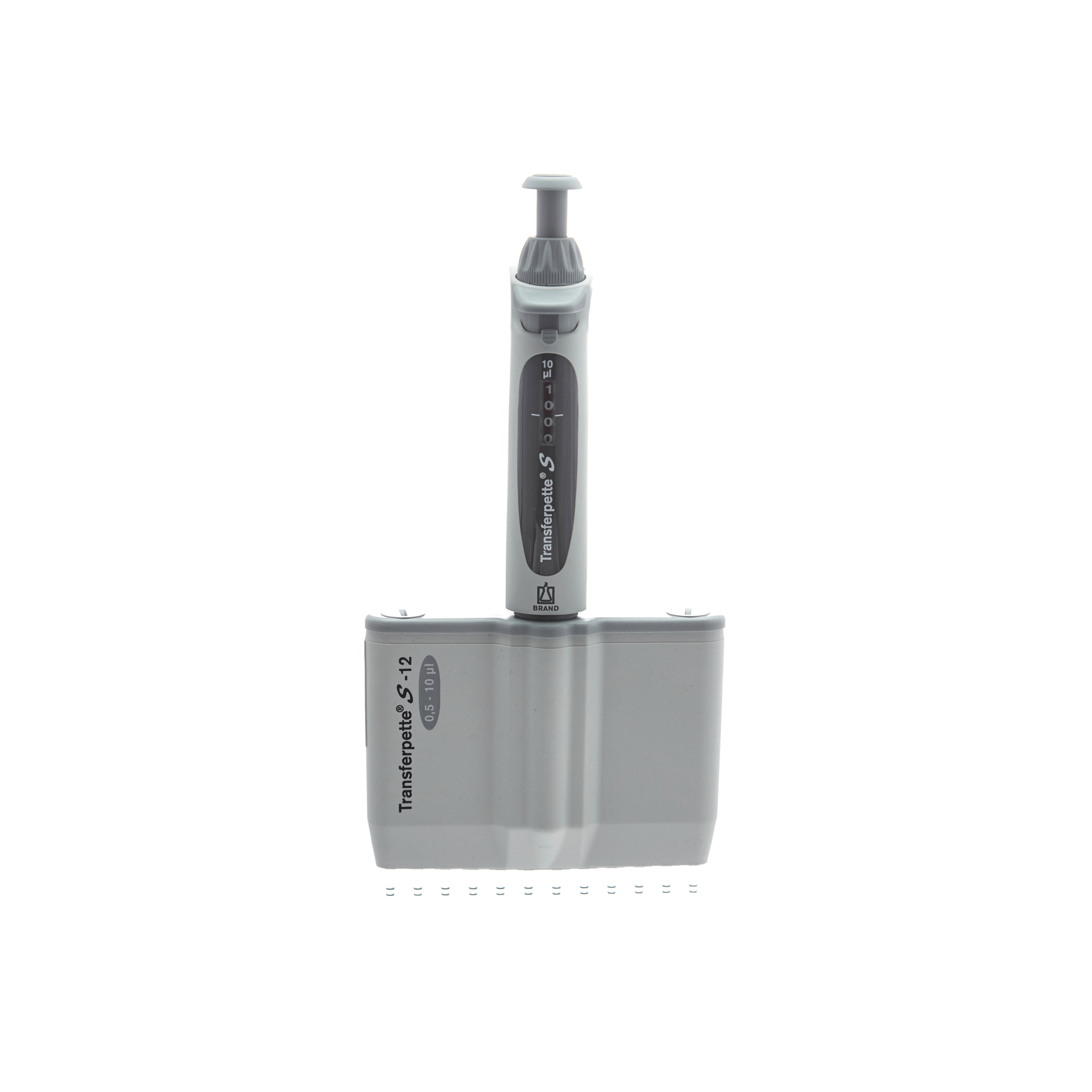 MICROPIPETA DE 0.5 A 10µL 12 CANALES. BRAND