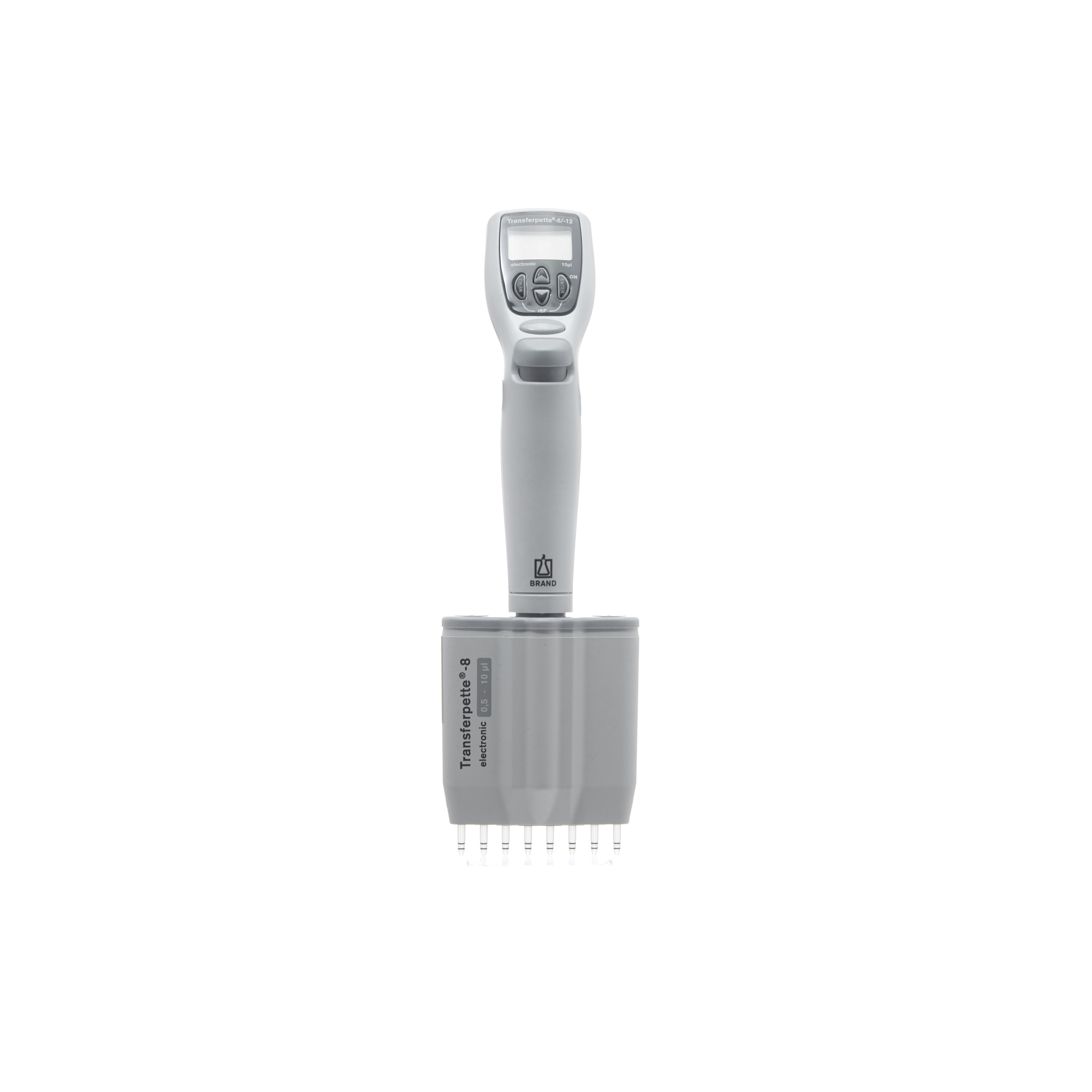 MICROPIPETA ELECTRÓNICA DE 0.5 A 10µL 8 CANALES. BRAND