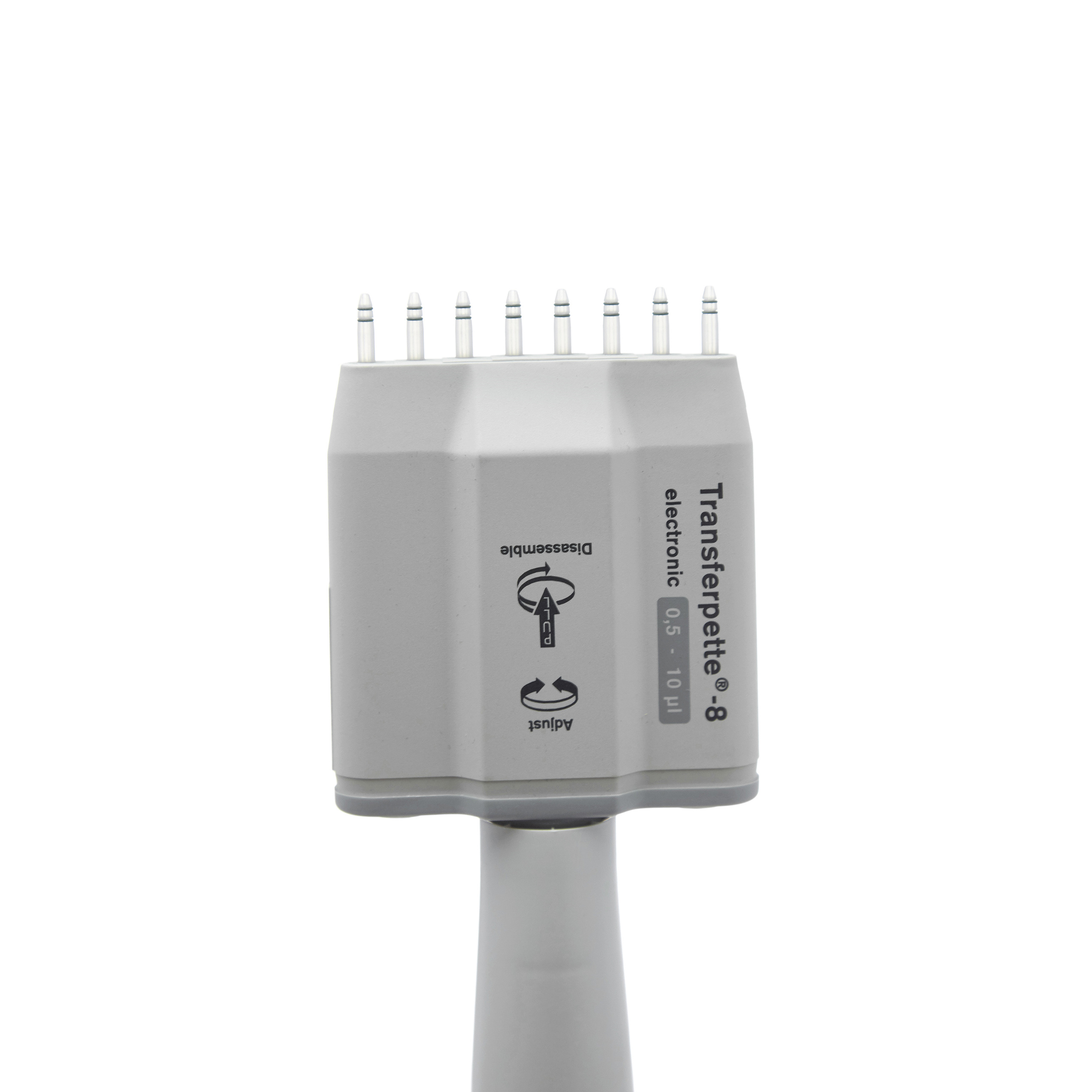 MICROPIPETA ELECTRÓNICA DE 0.5 A 10µL 8 CANALES. BRAND