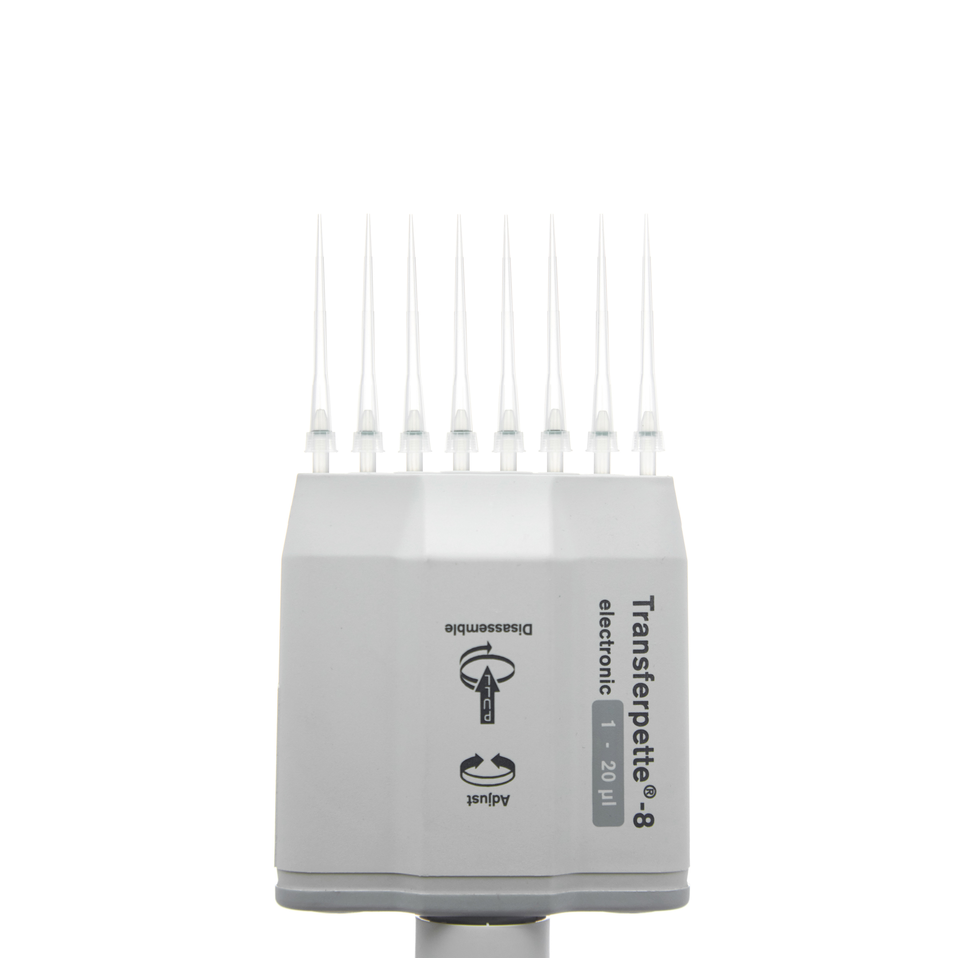 MICROPIPETA ELECTRÓNICA DE 1 A 20µL 8 CANALES. BRAND