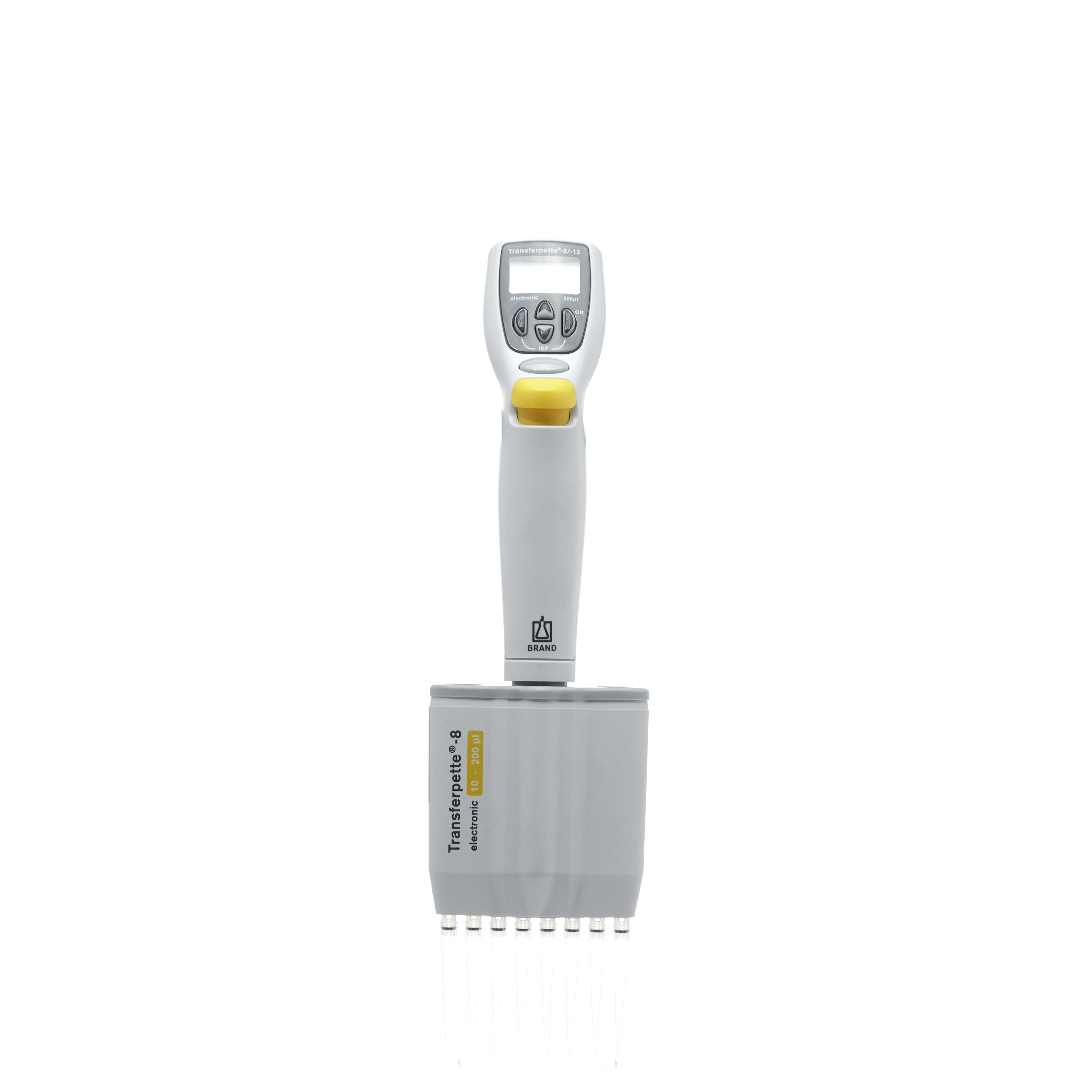 MICROPIPETA ELECTRÓNICA DE 10 A 200µL 8 CANALES. BRAND