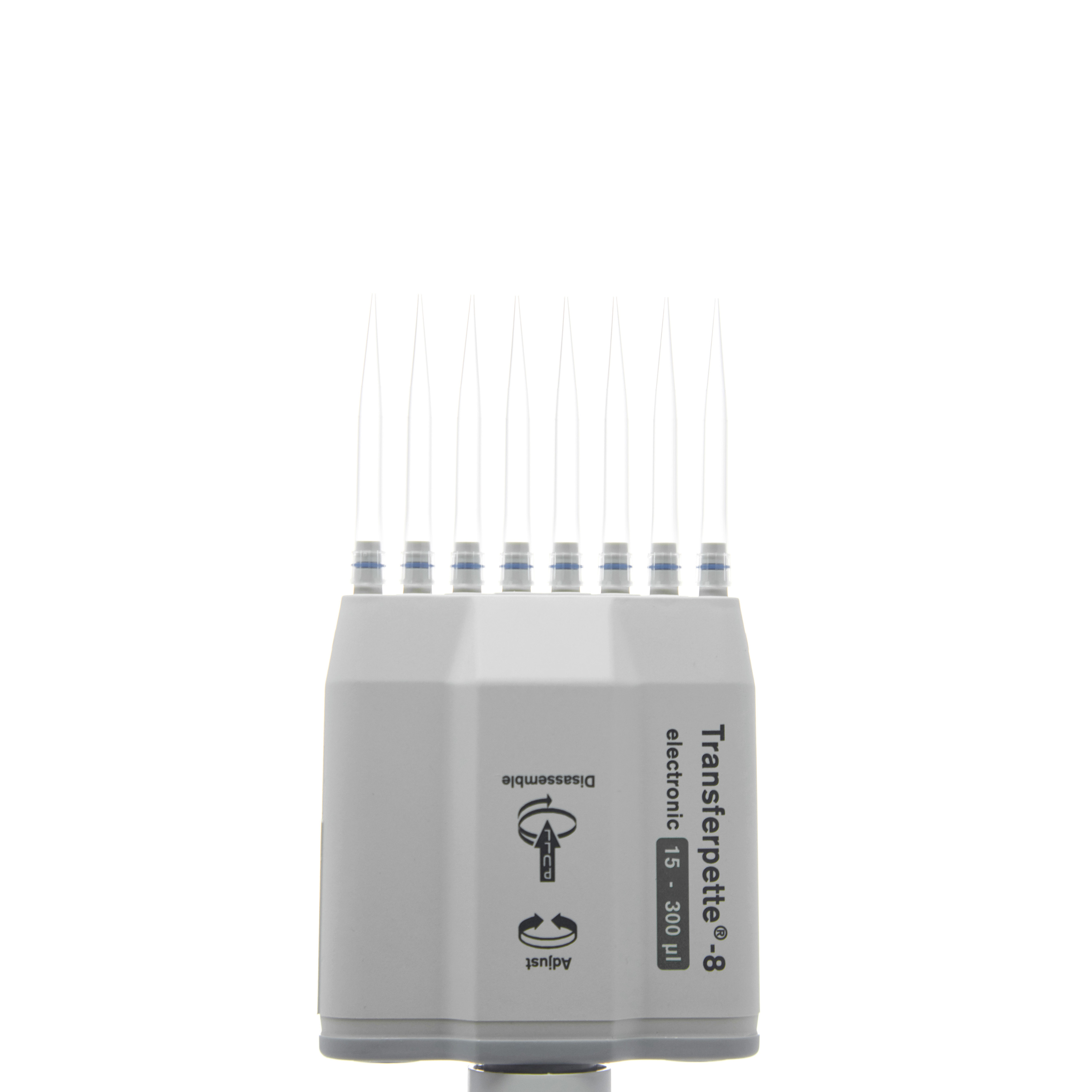 MICROPIPETA ELECTRÓNICA DE 15 A 300µL 8 CANALES. BRAND