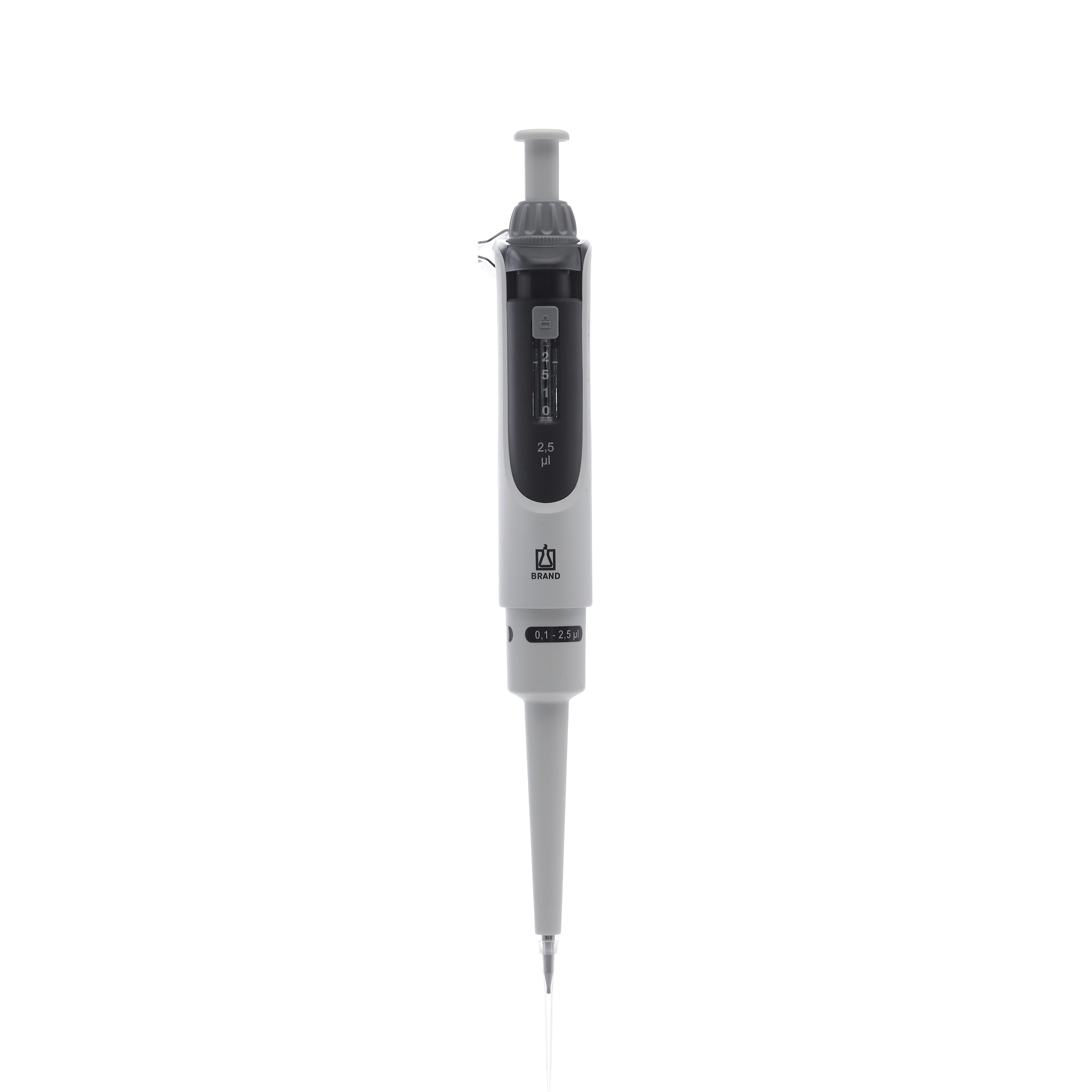 MICROPIPETA DE 0.1 a 2.5µl. VOLUMEN VARIABLE. BRAND