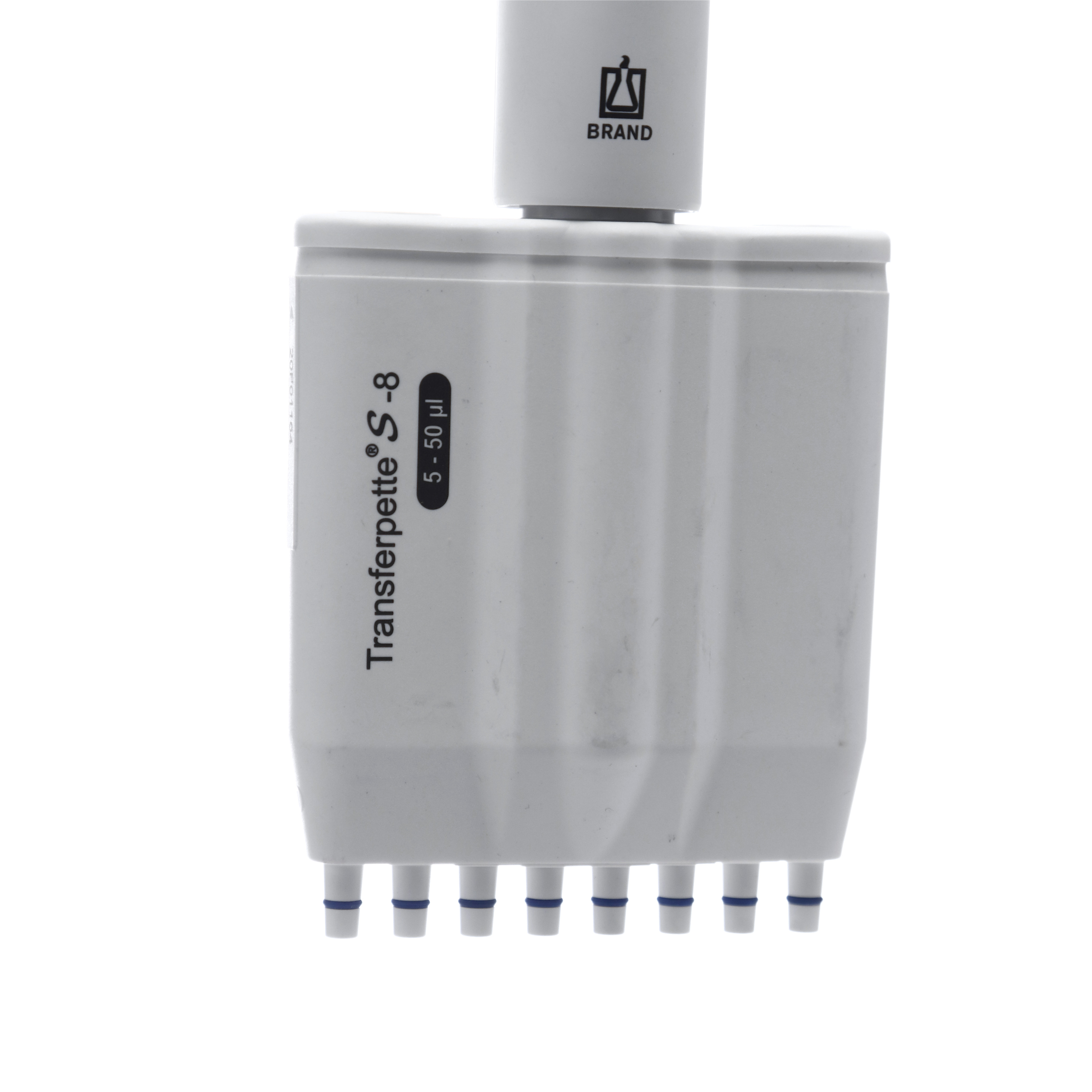 MICROPIPETA DE 5 A 50μL 8 CANALES. VOLUMEN VARIABLE. BRAND