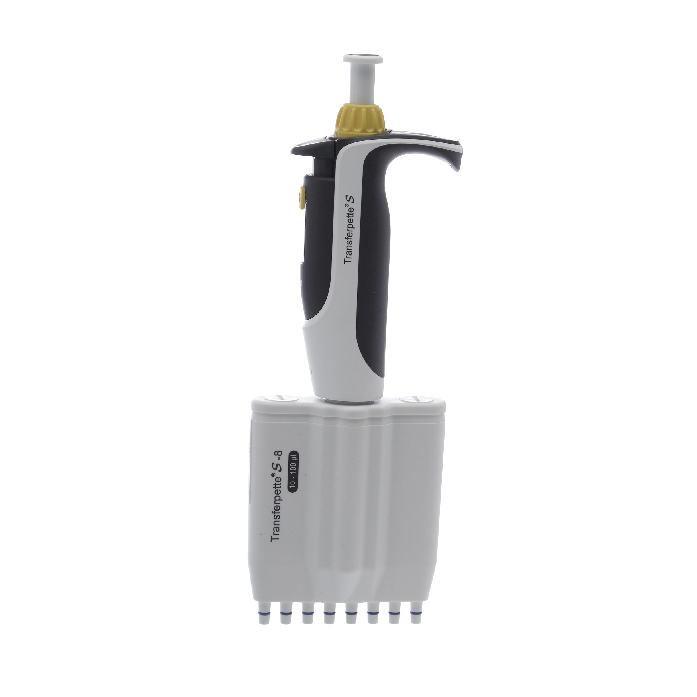 MICROPIPETA DE 10 A 100μL 8 CANALES. VOLUMEN VARIABLE. BRAND