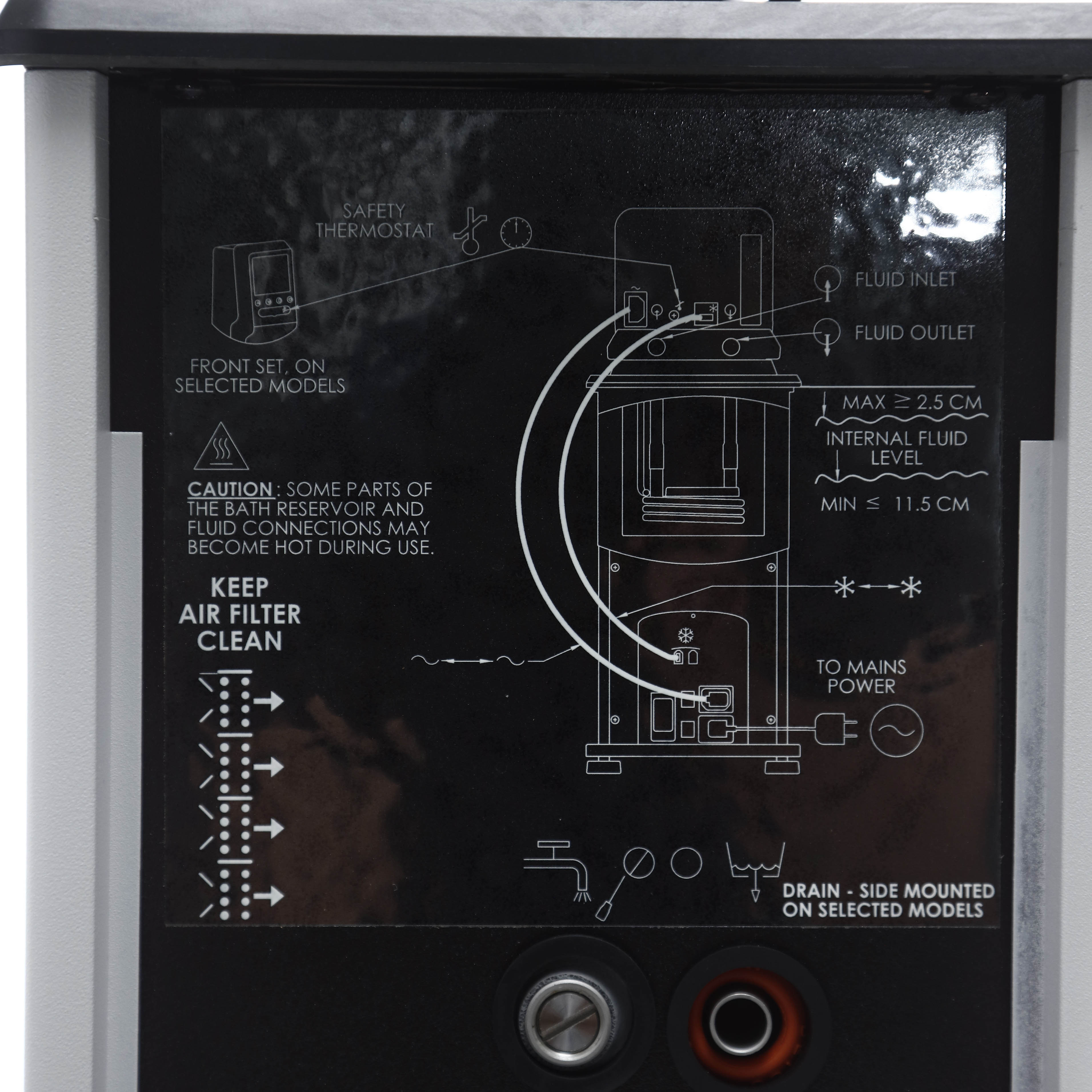 BAÑO REFRIGERADO VERTICAL DE -20 A 200°C. BROOKFIELD