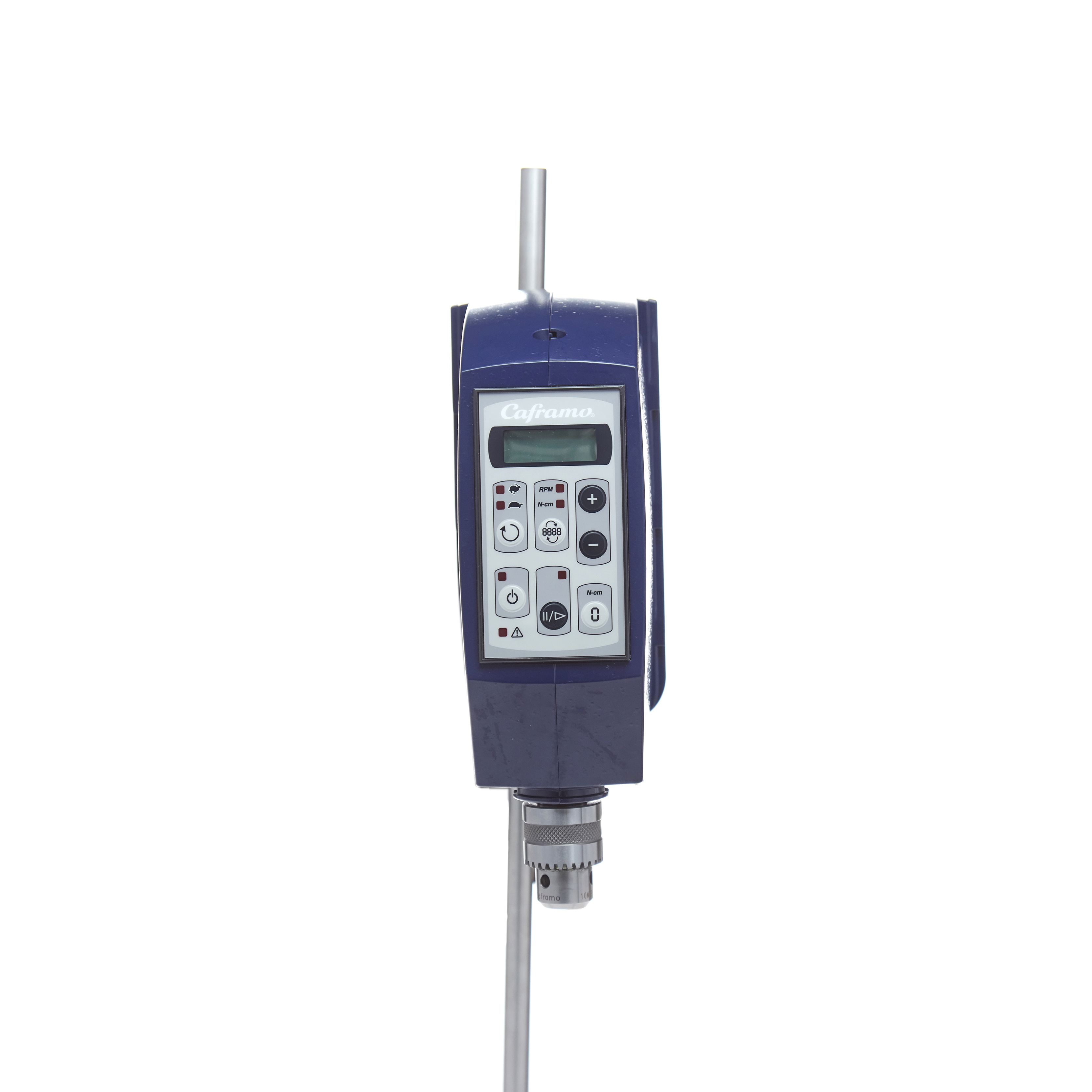 AGITADOR ELÉCTRICO DIGITAl. DOBLE RANGO DE VELOCIDAD. TORQUE MÁXIMO DE 565 N-cm. CAFRAMO