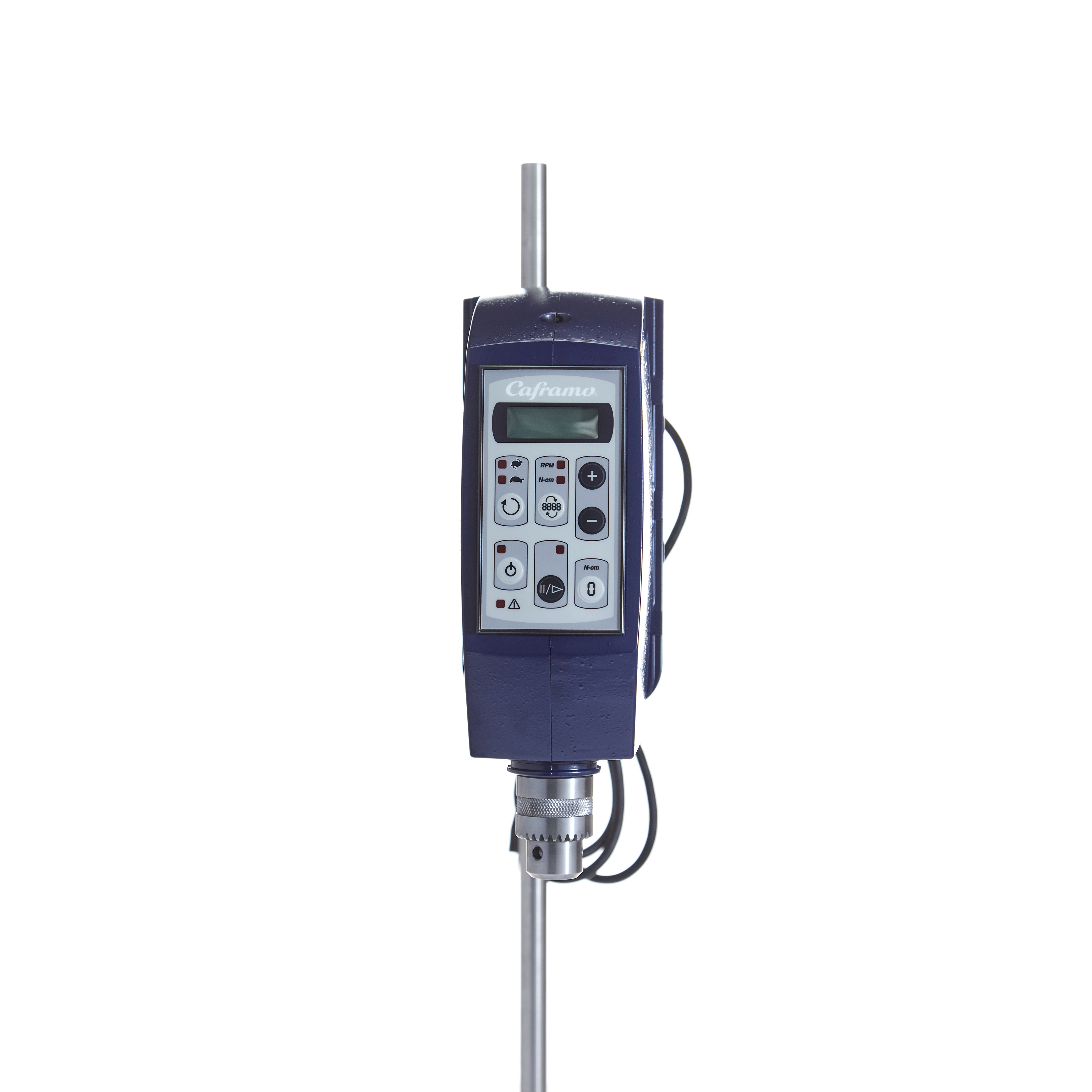 AGITADOR ELÉCTRICO DIGITAl. DOBLE RANGO DE VELOCIDAD. TORQUE MÁXIMO DE 341 N-cm. CAFRAMO