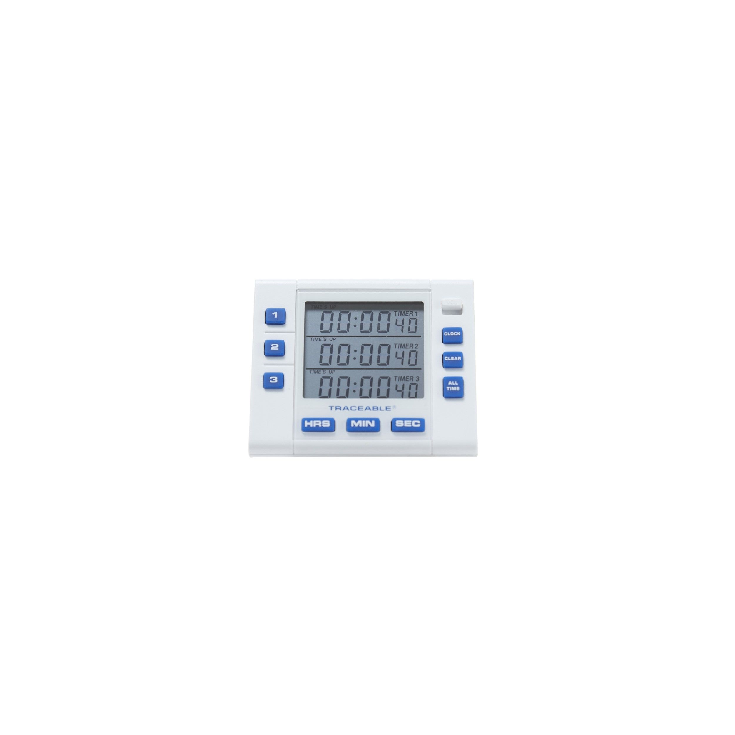 CRONÓMETRO DE 3 CANALES TRACEABLE. ALARMA AJUSTABLE. CONTROL COMPANY