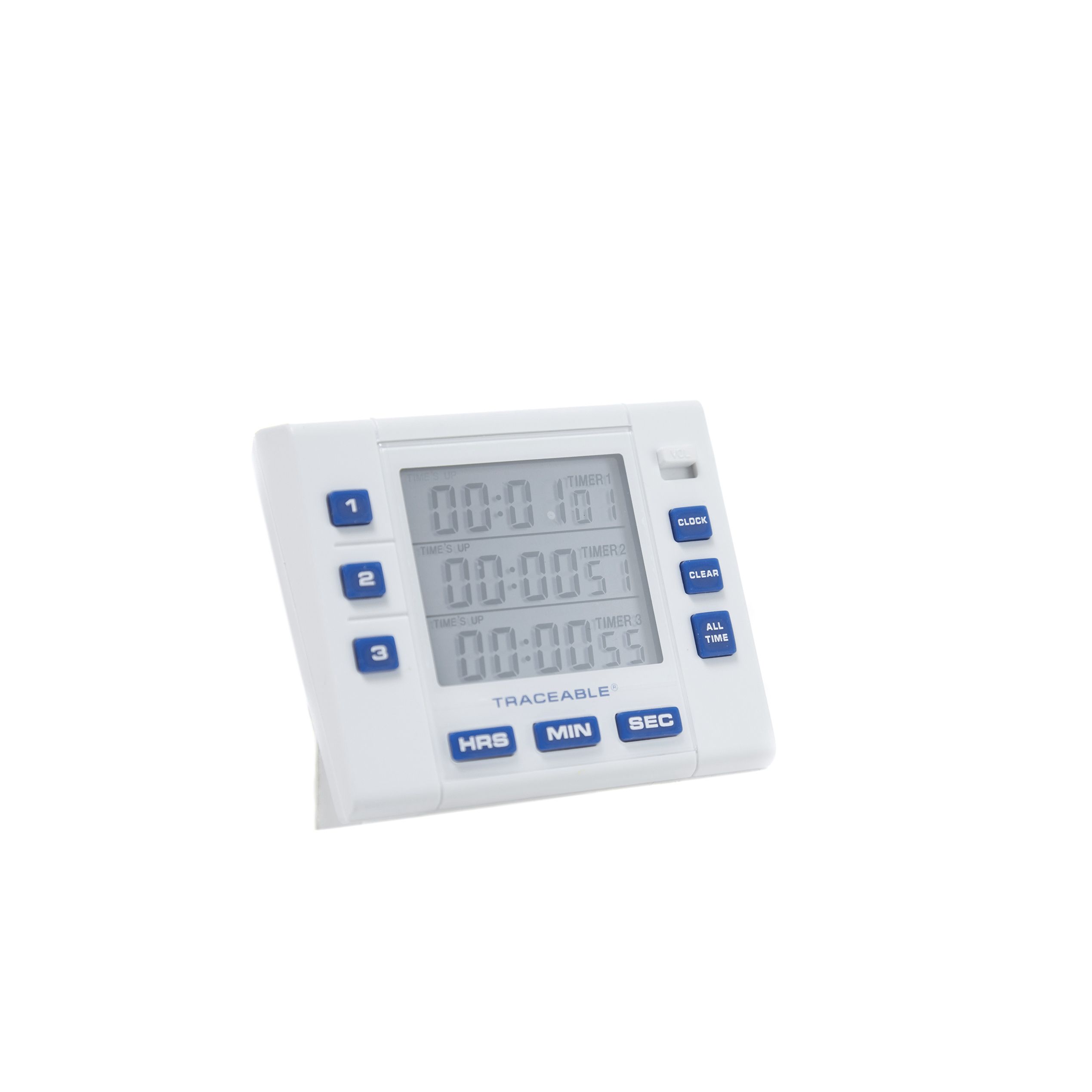CRONÓMETRO DE 3 CANALES TRACEABLE. ALARMA AJUSTABLE. CONTROL COMPANY