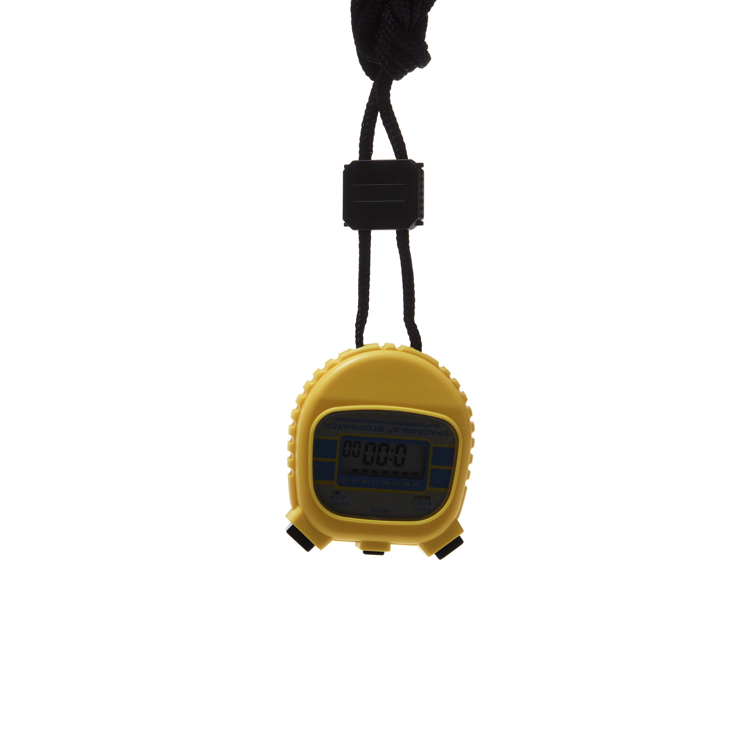 CRONÓMETRO RESISTENTE AL AGUA TRACEABLE. COLOR AMARILLO. CONTROL COMPANY