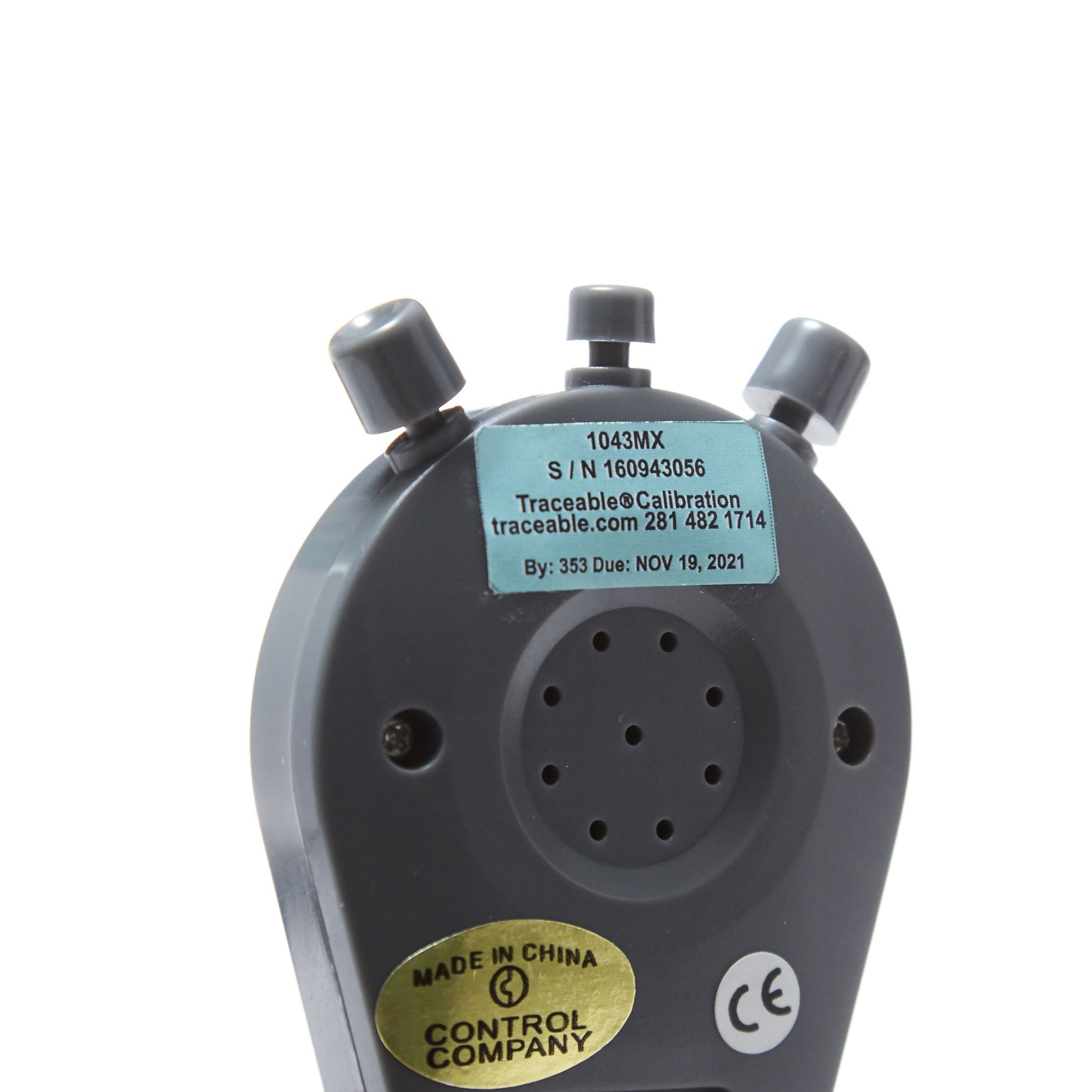 CRONÓMETRO CON TRES BOTONES TRACEABLE. CONTROL COMPANY