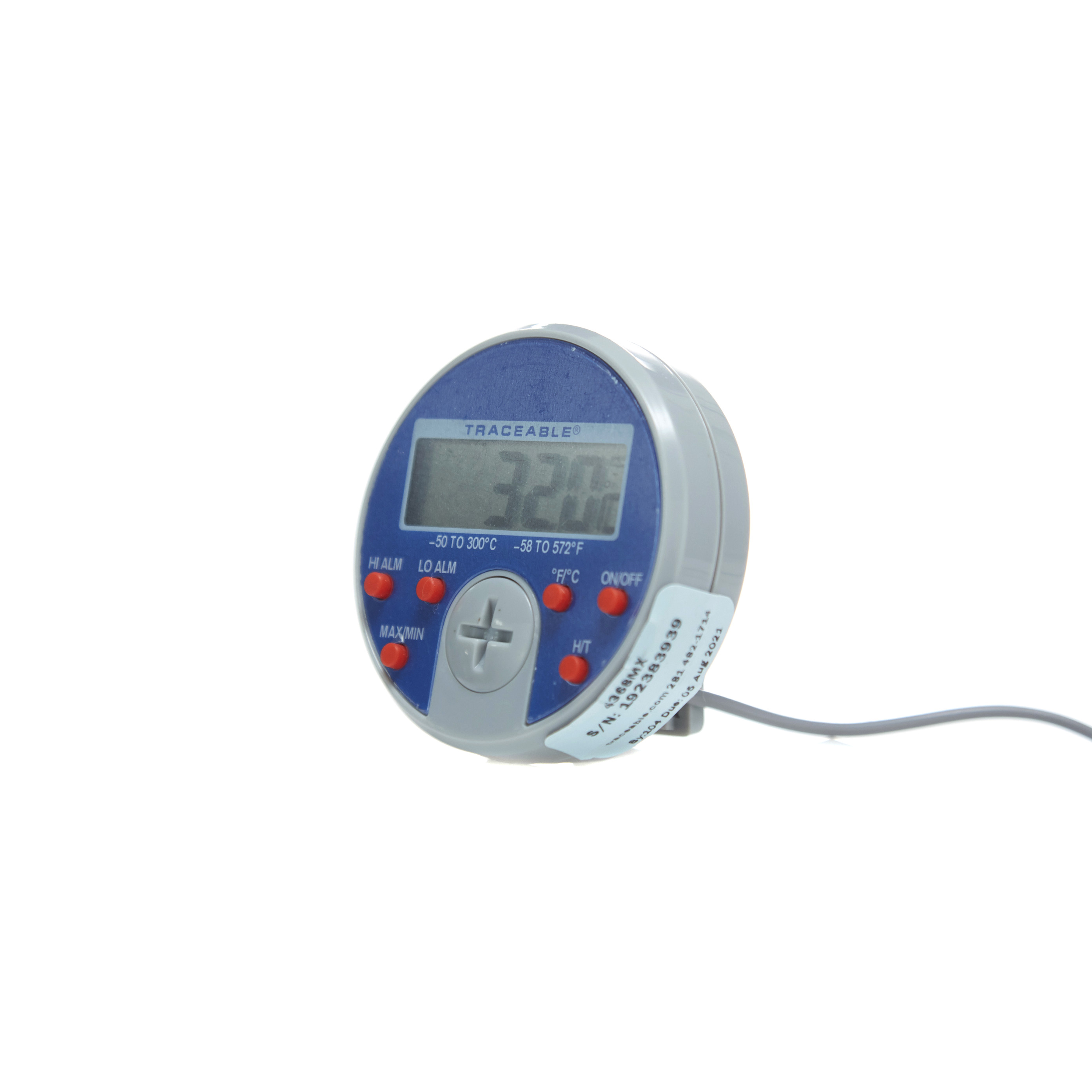 TERMÓMETRO DIGITAL DE -20 A 300°C TRACEABLE. CONTROL COMPANY