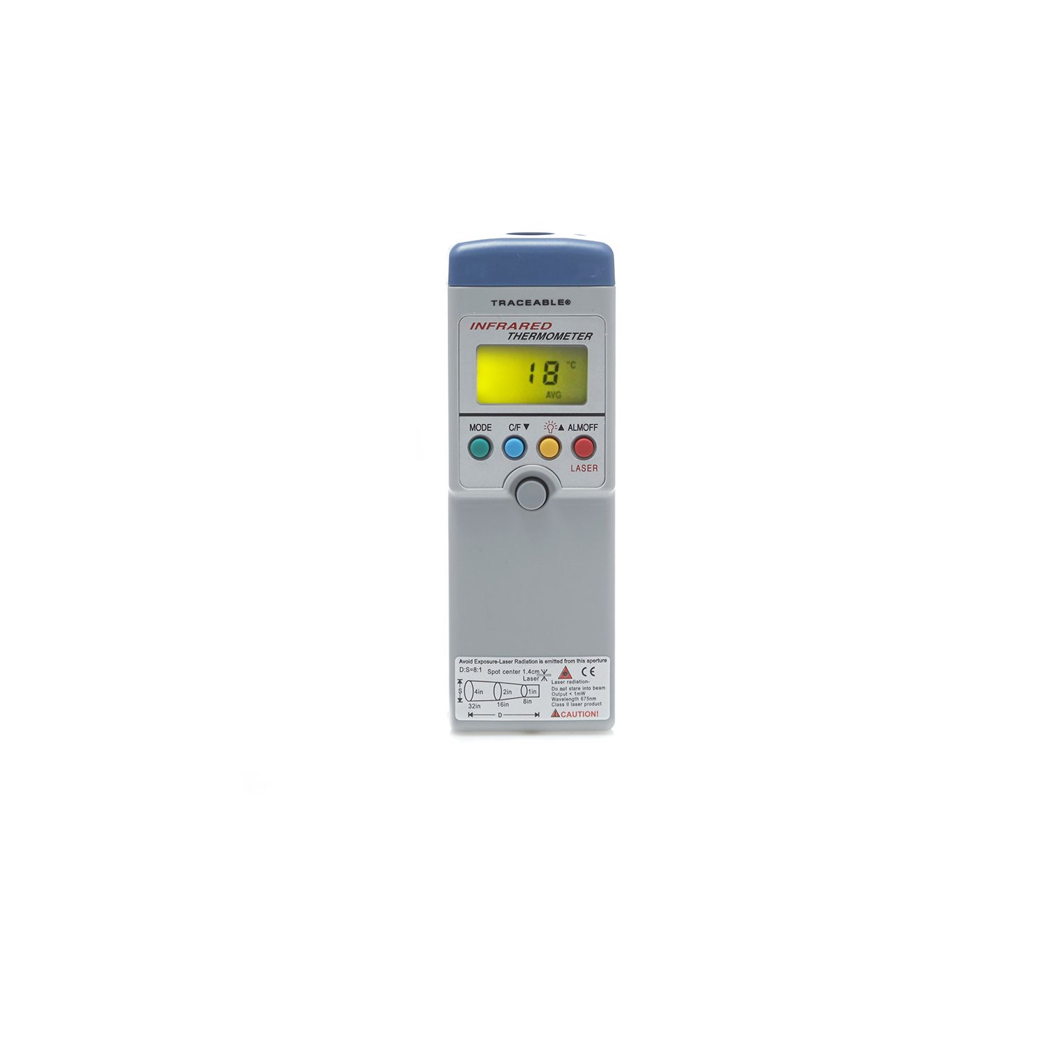 TERMÓMETRO DIGITAL INFRARROJO -20 A 315°C. CONTROL COMPANY