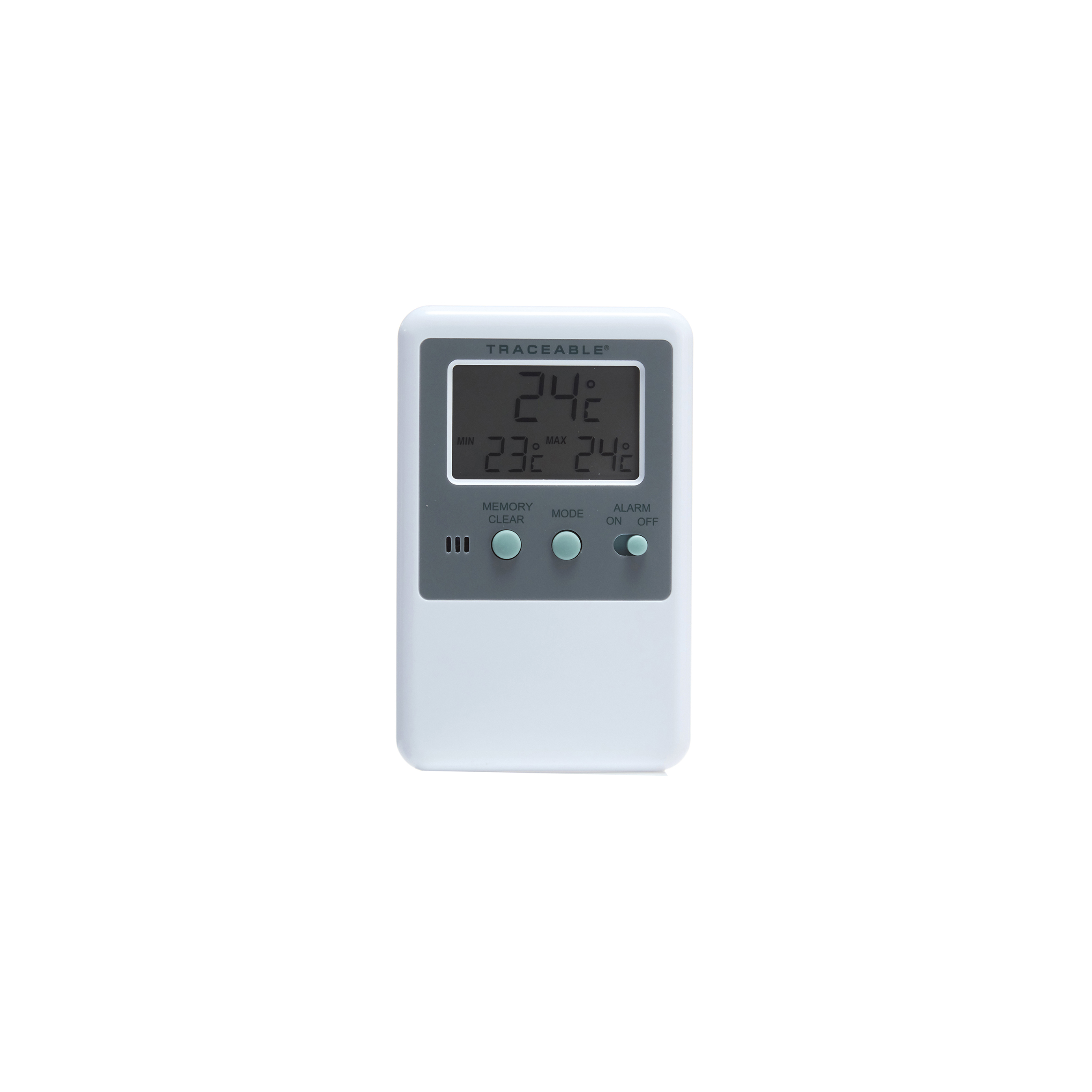 TERMÓMETRO DIGITAL DE -50 A 70°C PARA REFRIGERADOR Y CONGELADOR TRACEABLE. CON FRASCO DE VACUNA. CONTROL COMPANY
